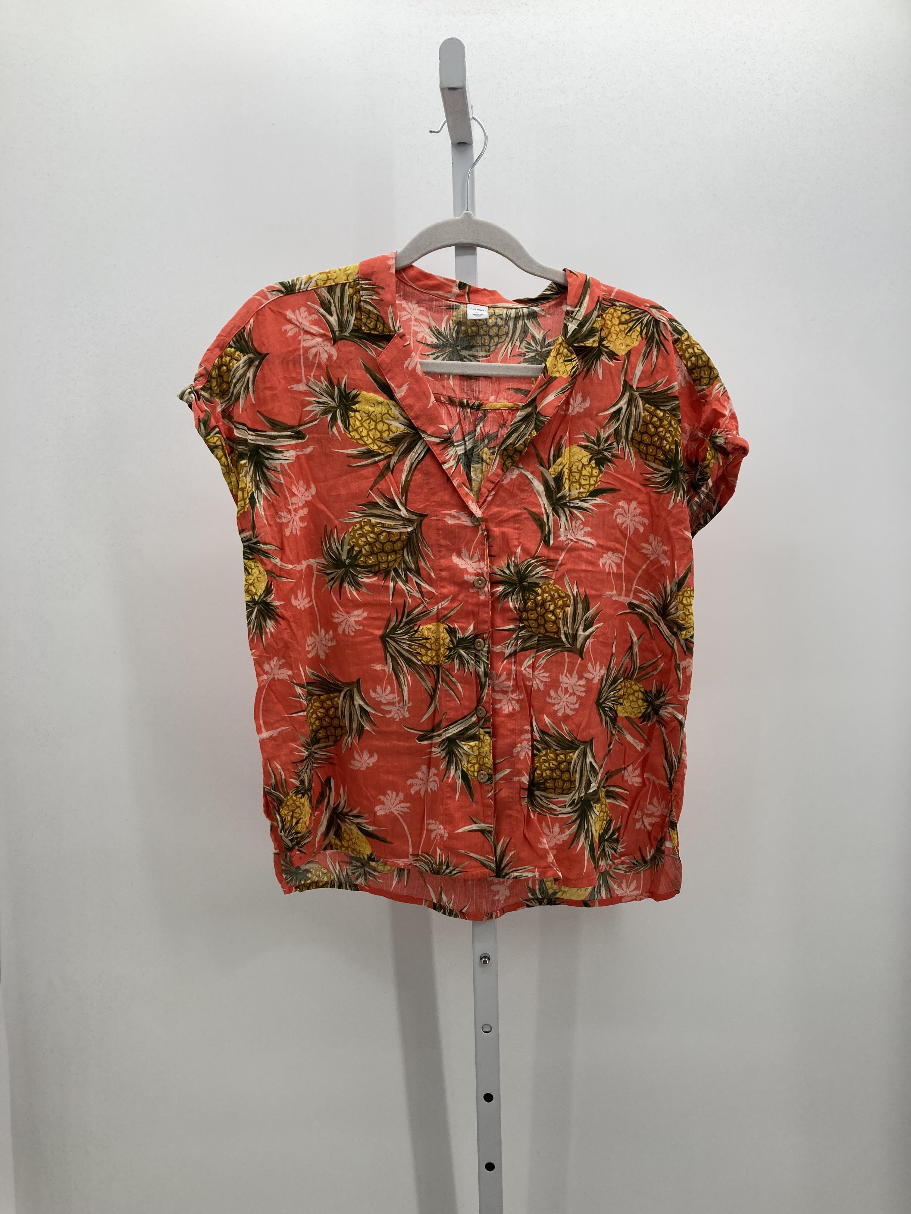 Old Navy Size Medium Misses Short Sleeve Shirt