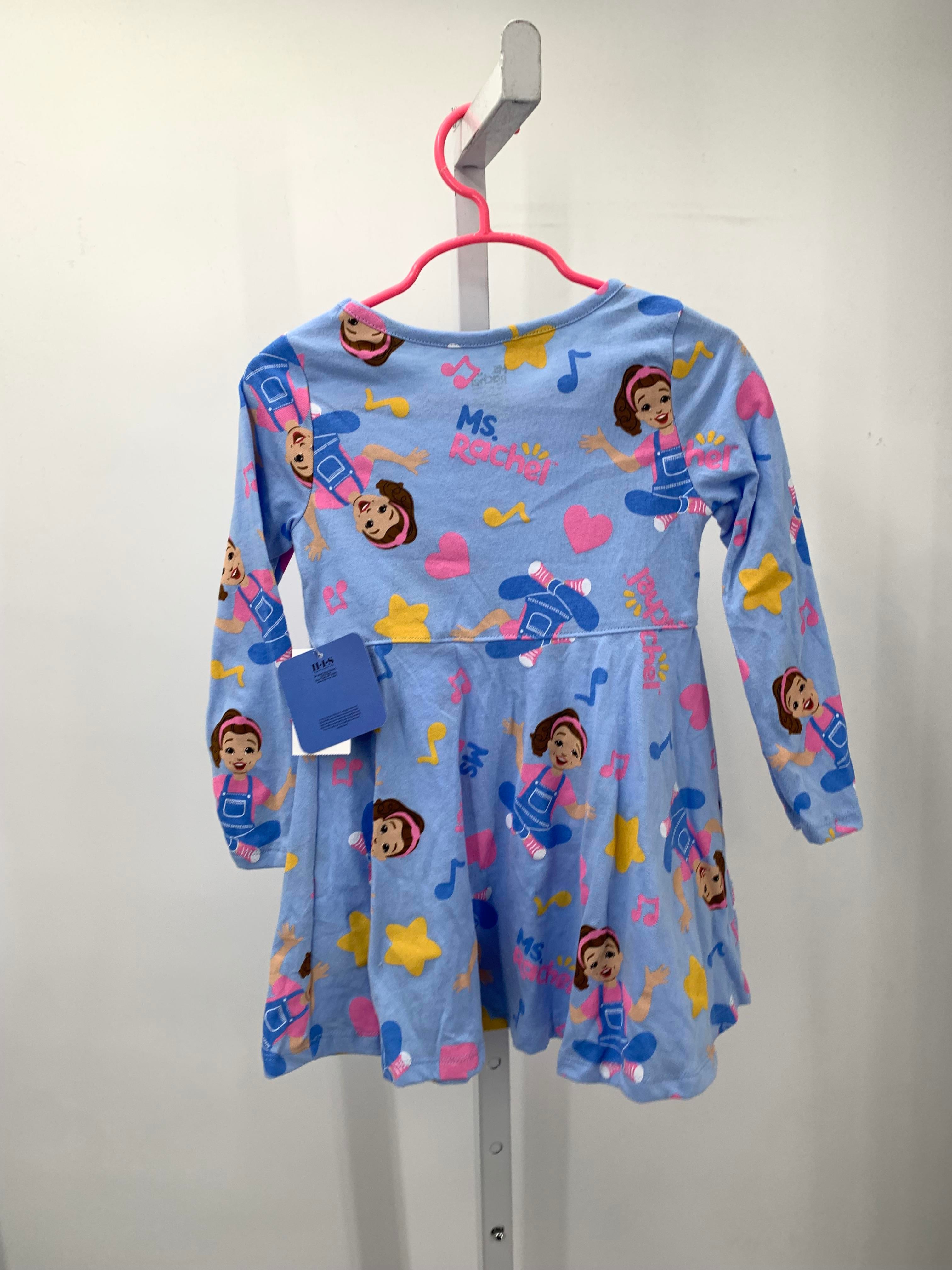 Size 3T Girls Long Sleeve Dress