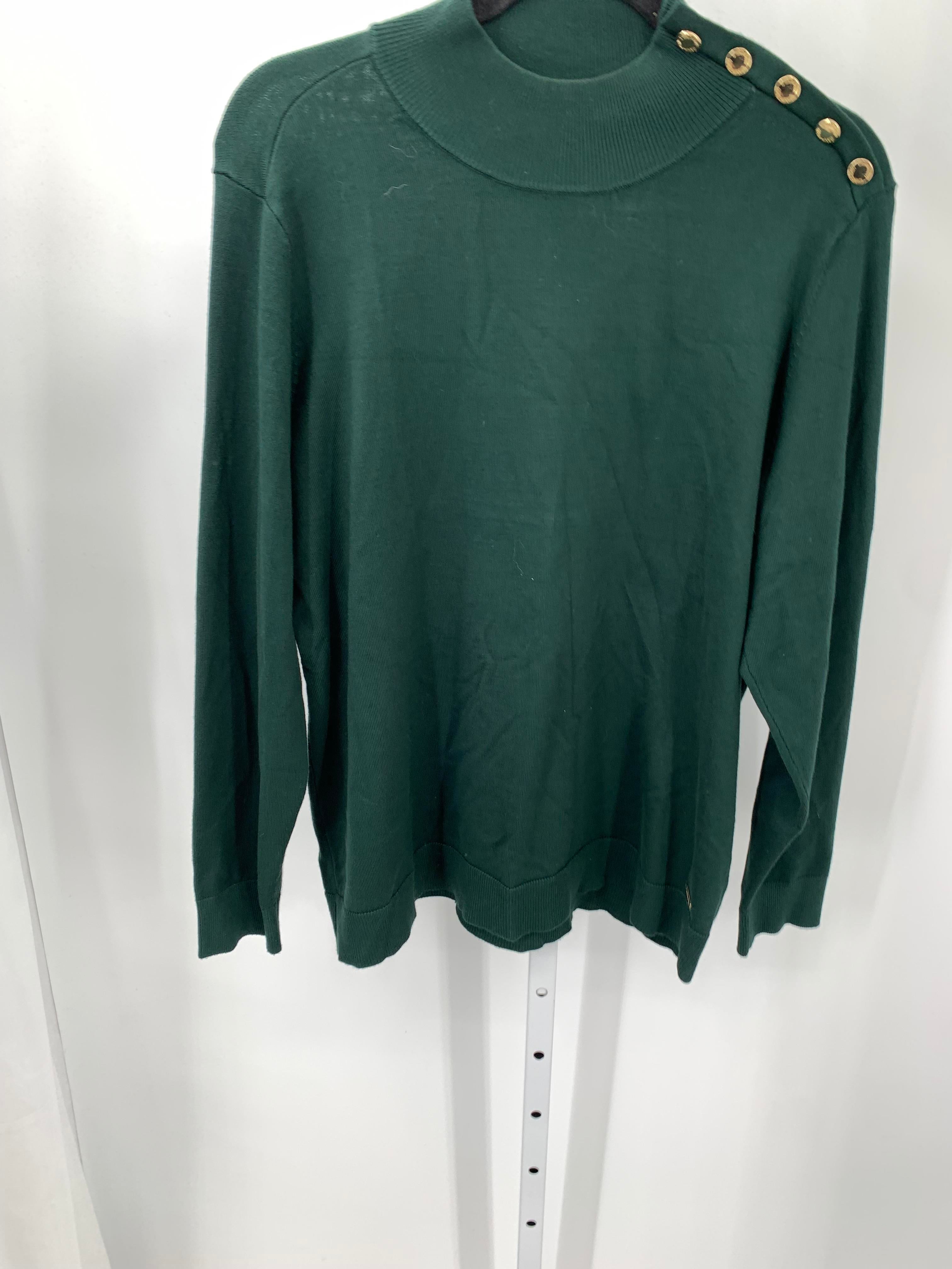 Calvin Klein Size Extra Large Misses Long Slv Sweater