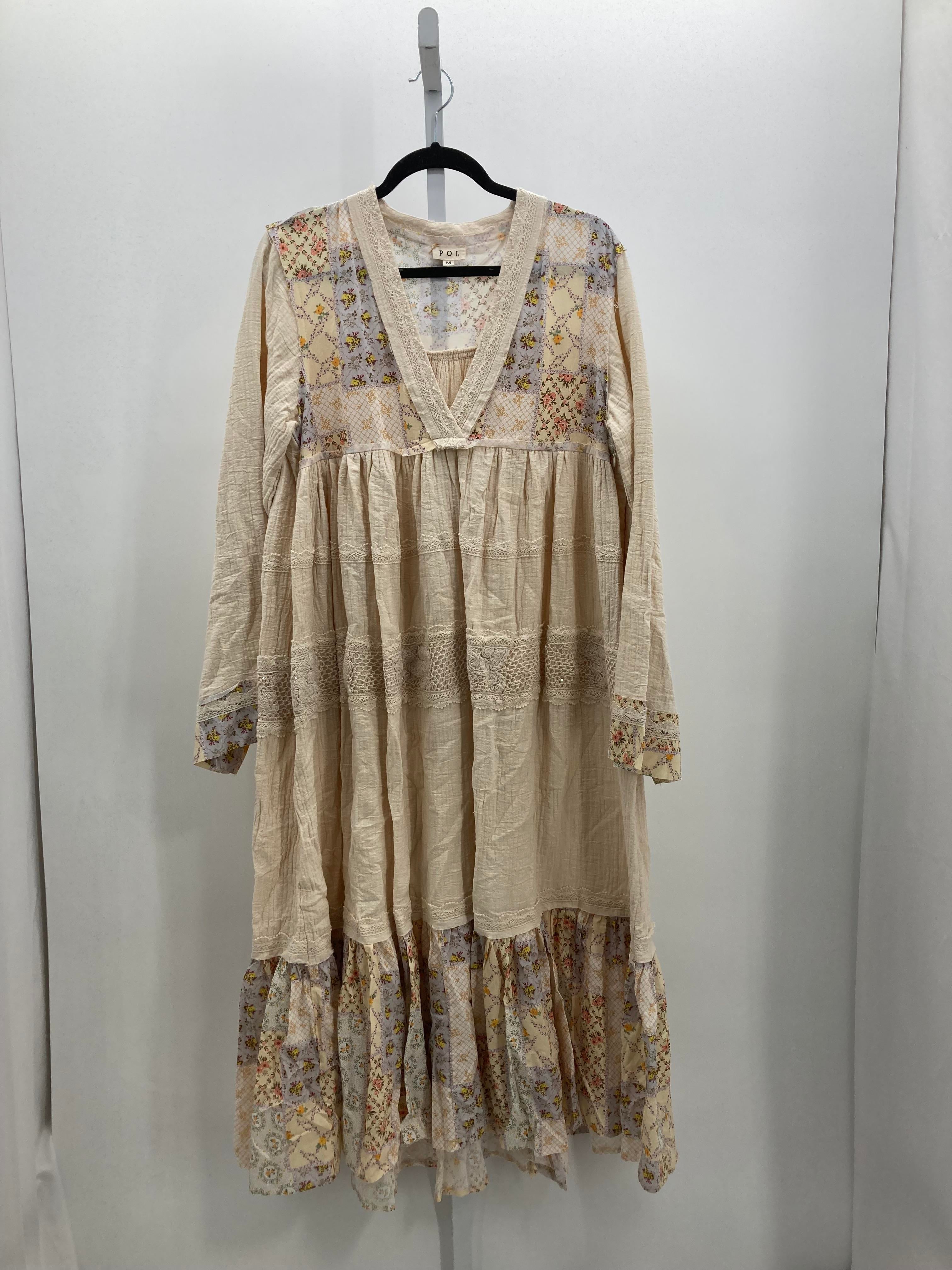 Size Medium Misses Long Sleeve Dress