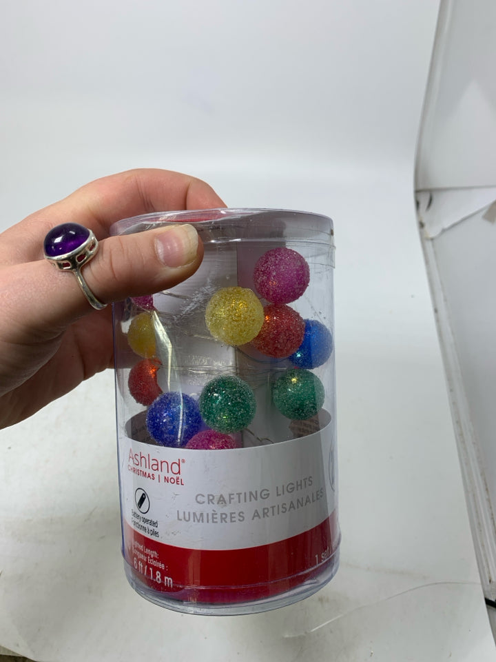 NIP ASHLAND COLORFUL CRAFTING LIGHTS.