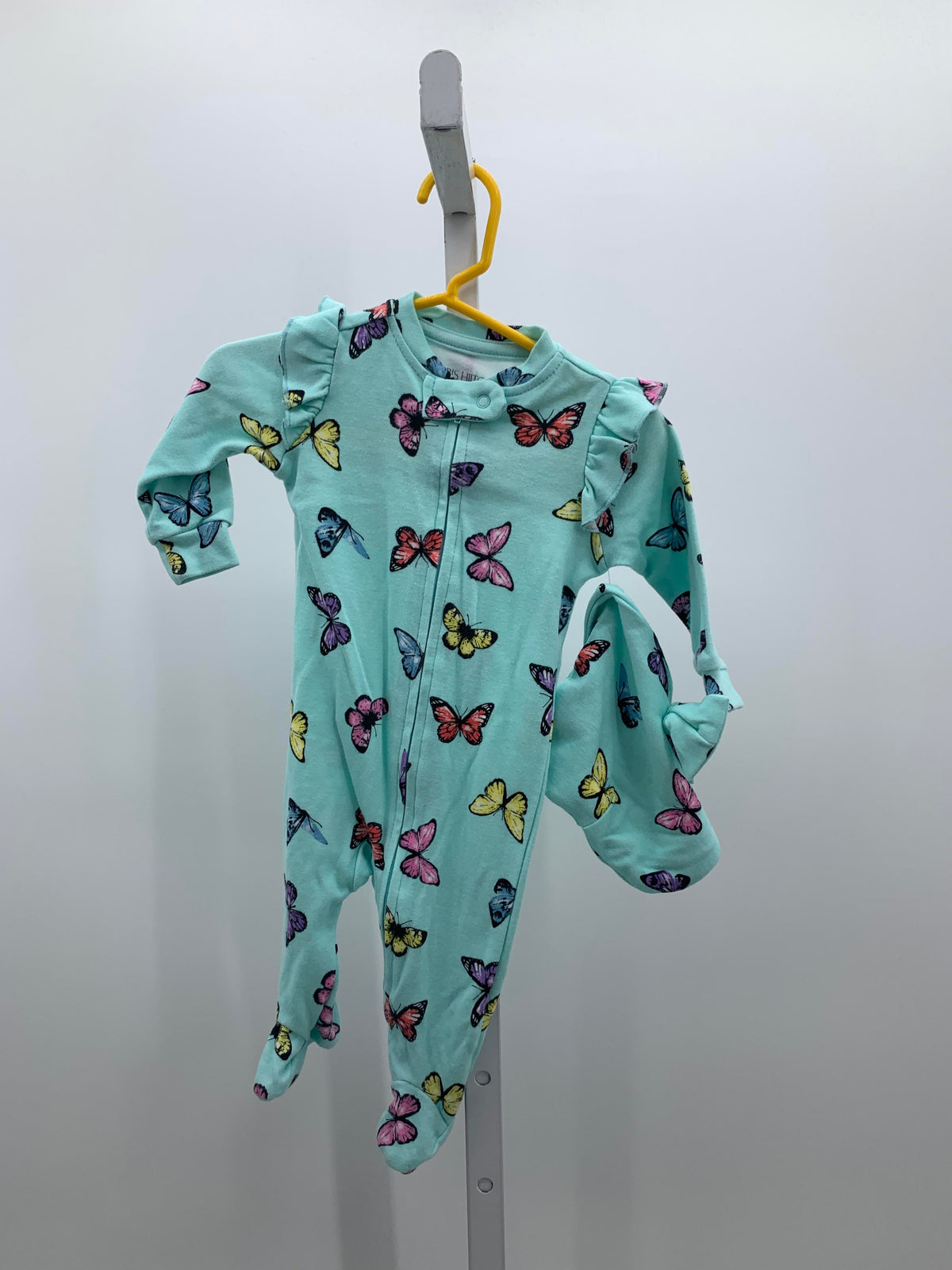 Paris Hilton Size 3-6 Months Girls Long Slv. Romper