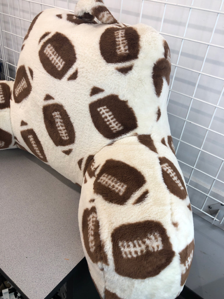 LG FOOTBALL THEMED PILLOW.
