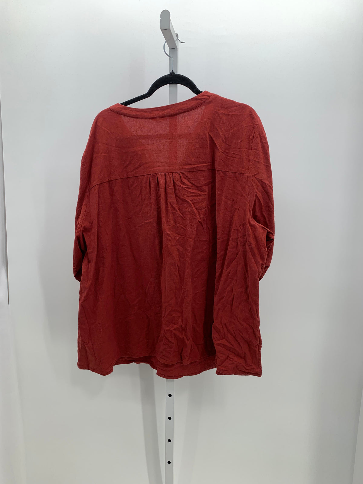 BloomChic Size 26 W Womens 3/4 Sleeve Shirt