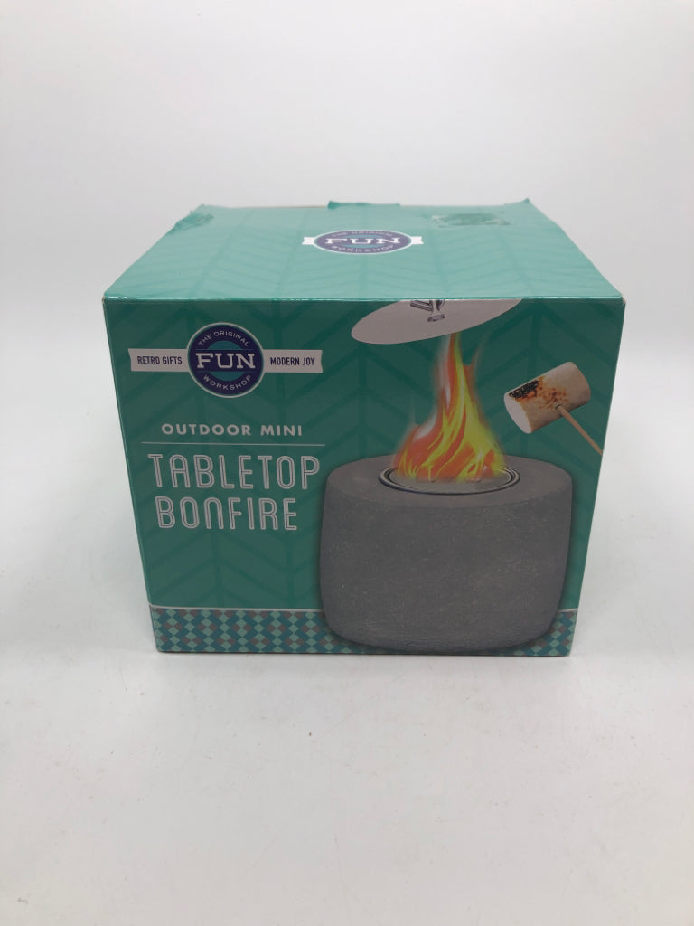 NIB MINI TABLETOP BONFIRE.
