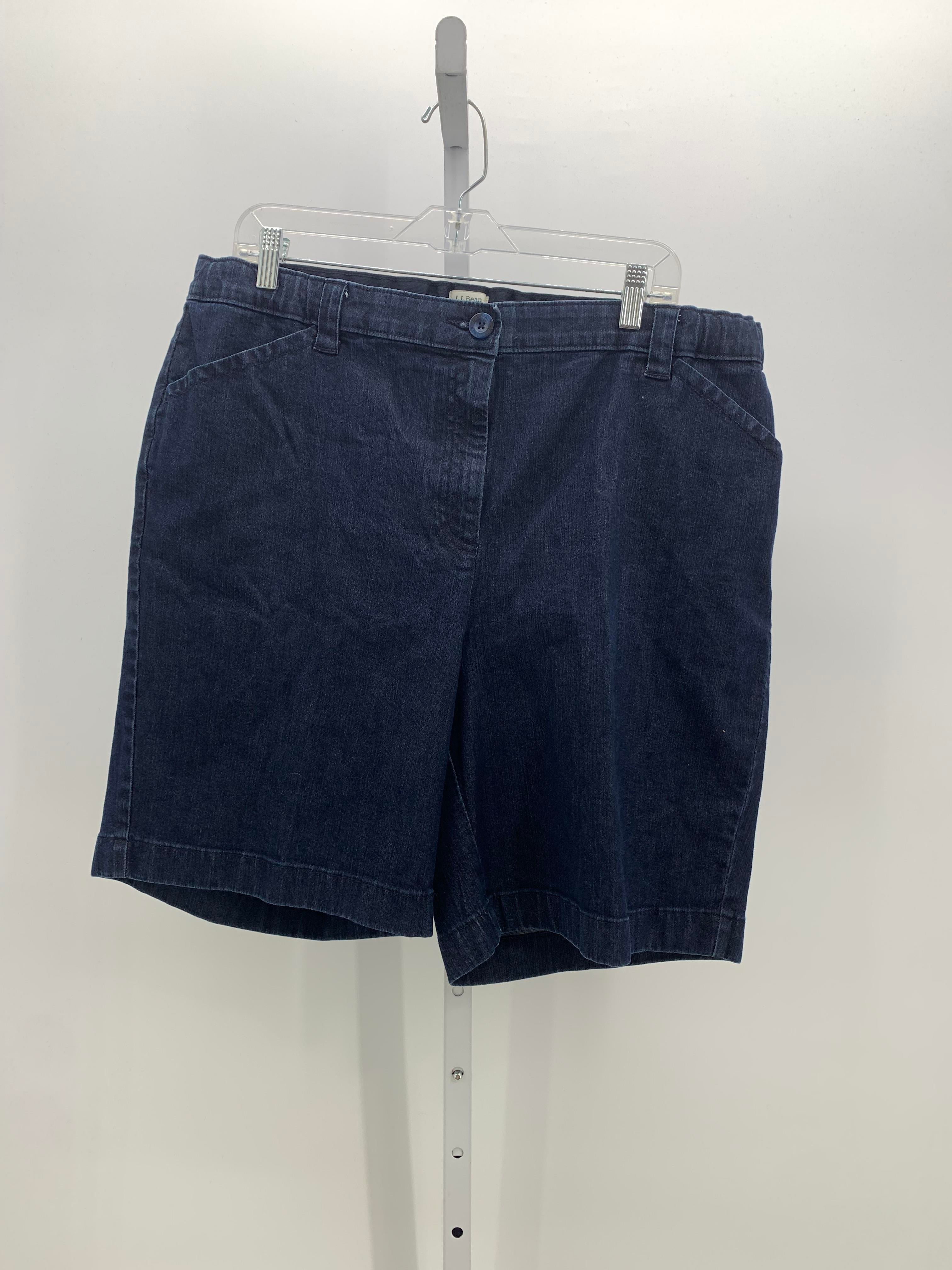 LL Bean Size 20 W Womens Shorts