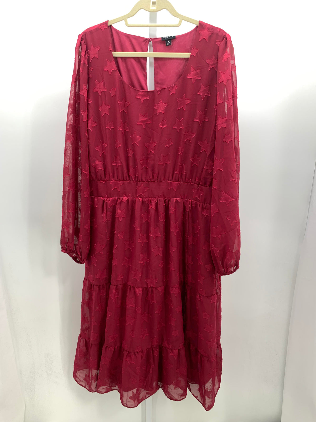 Torrid Size 3X Womens Long Sleeve Dress