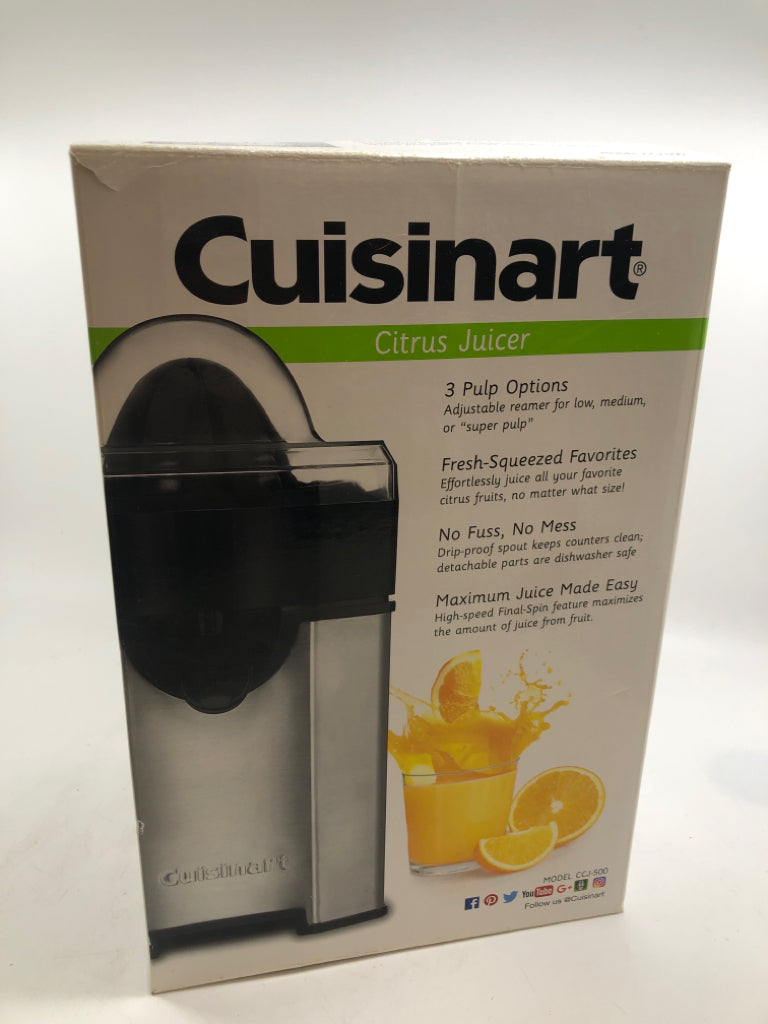 NIB CITRUS JUICER - CUISINART.