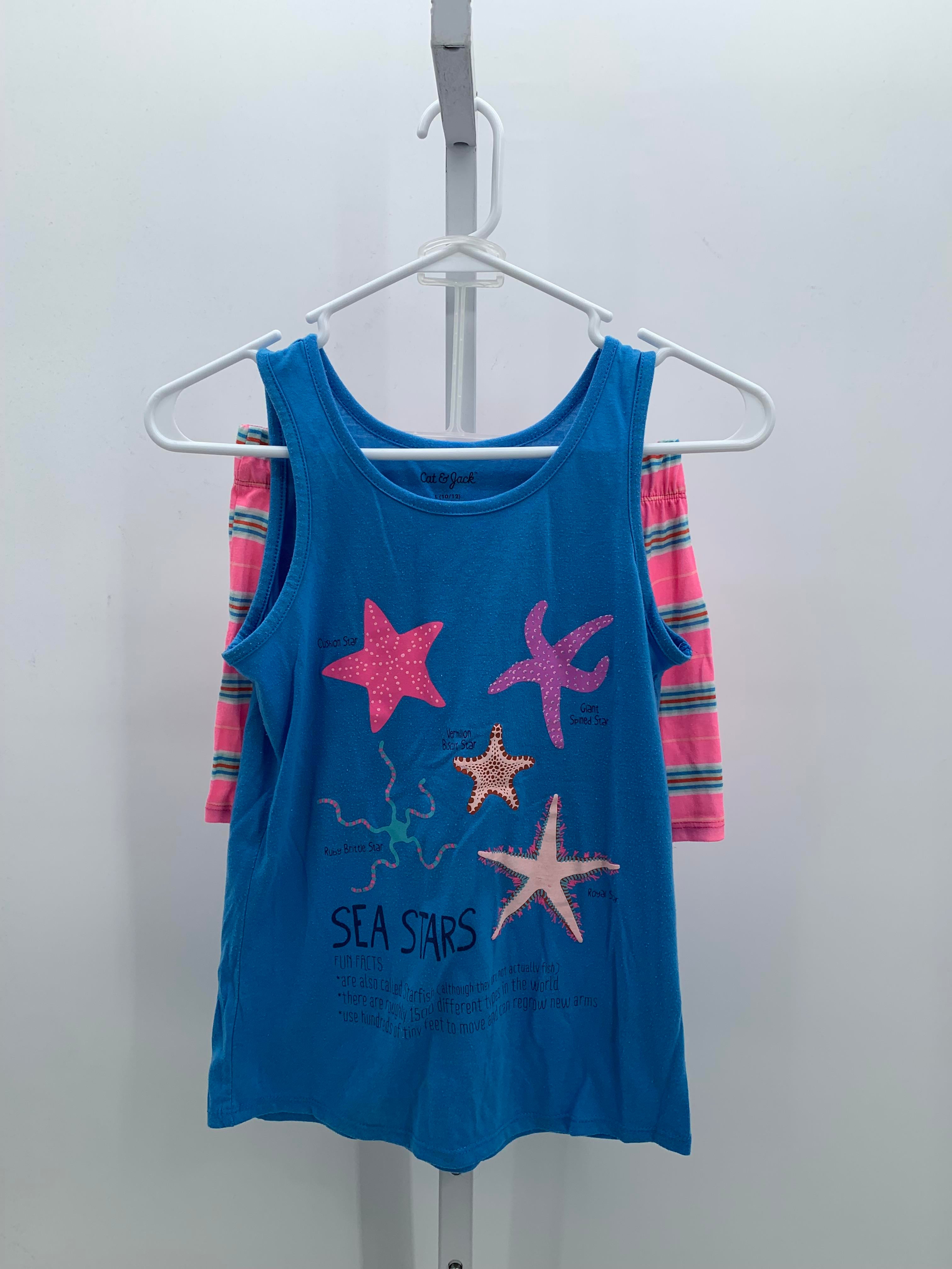 Cat & Jack Size 10-12 Girls Pajamas