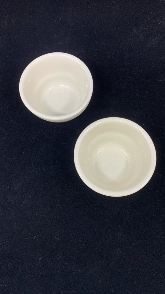 2 SYRACUSE SAUCE DIP DISHES.