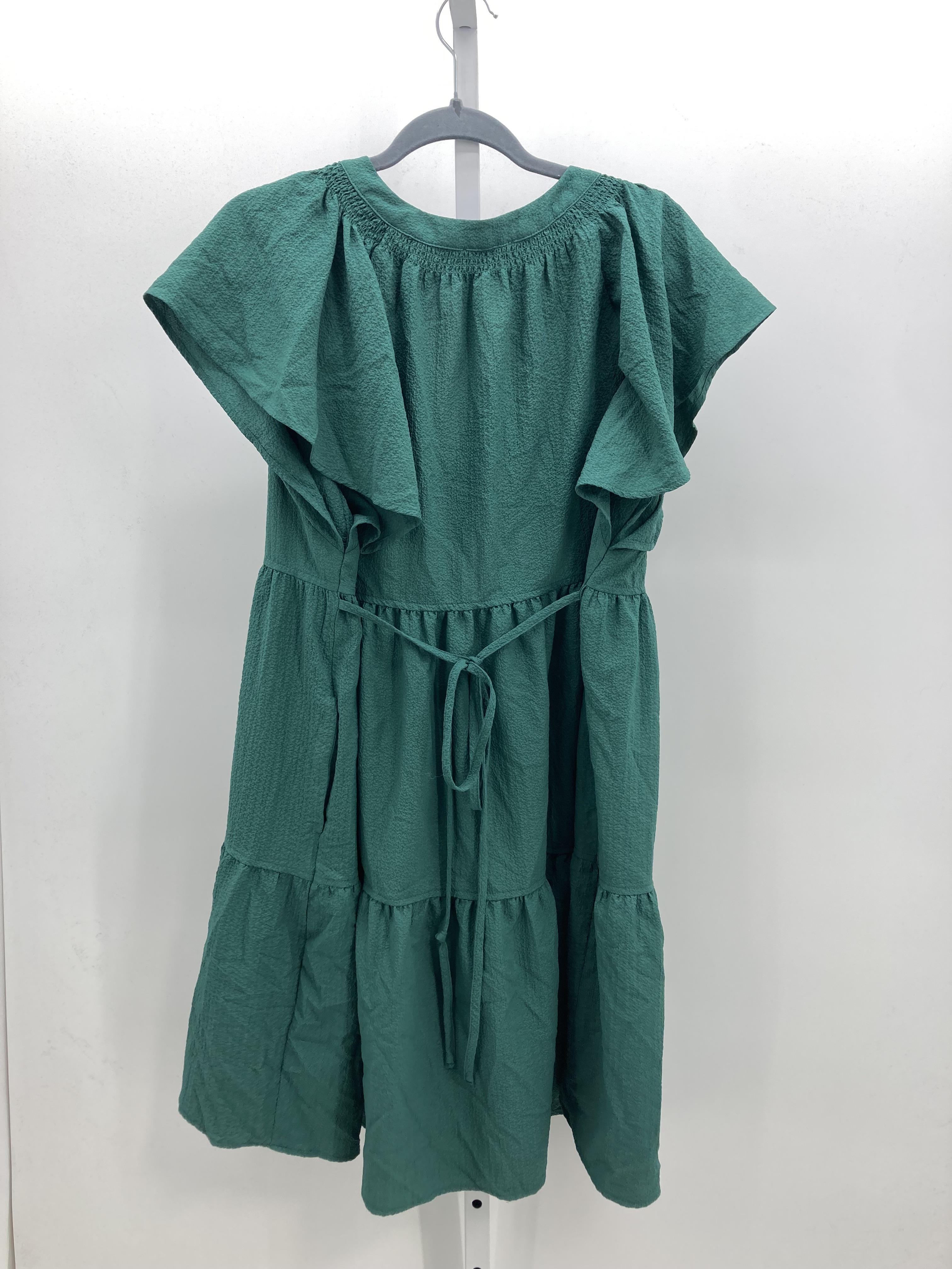 Calvin Klein Size 14 Misses Short Sleeve Dress