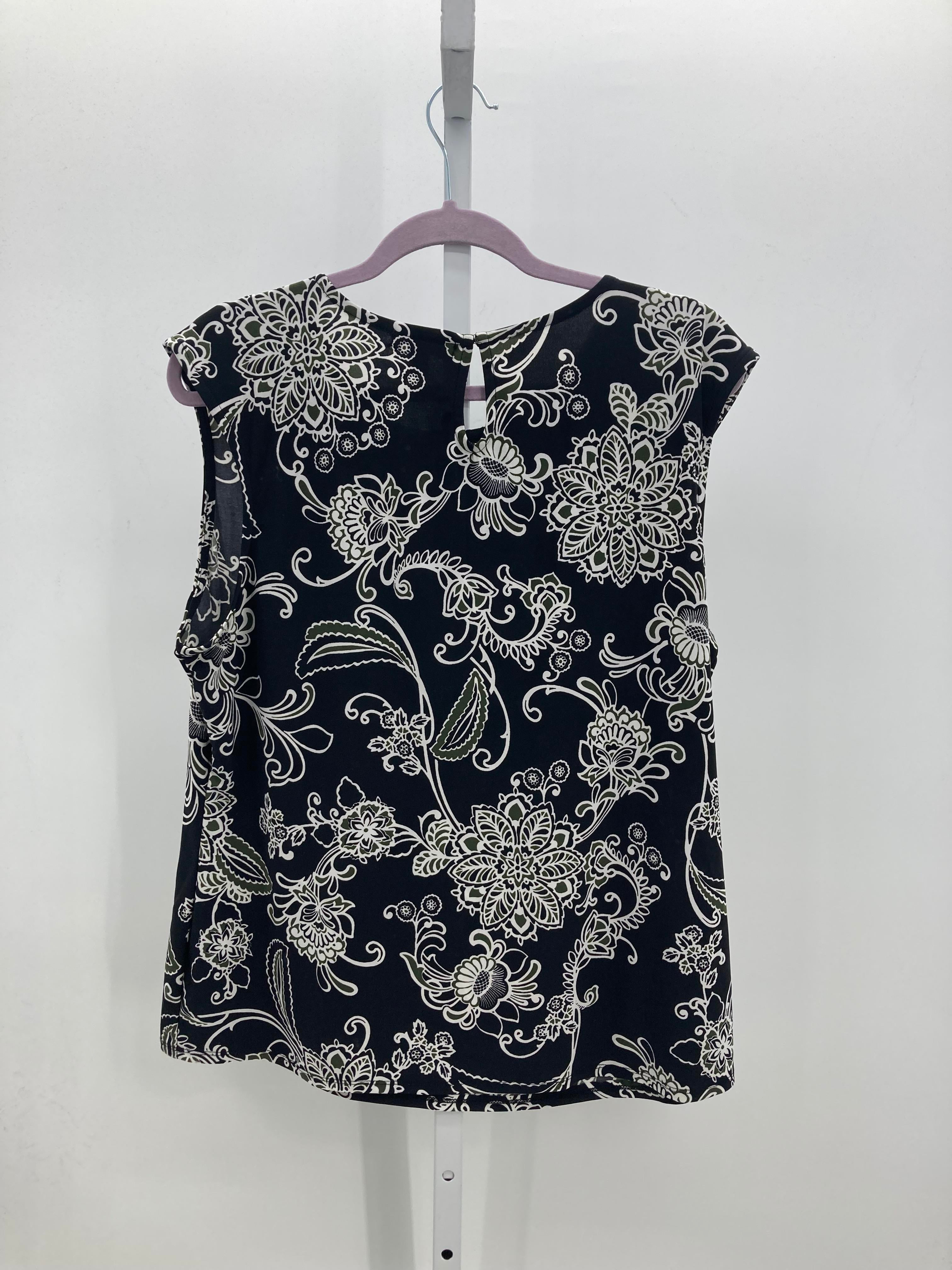 Roz & Ali Size Extra Large Misses Sleeveless Shirt