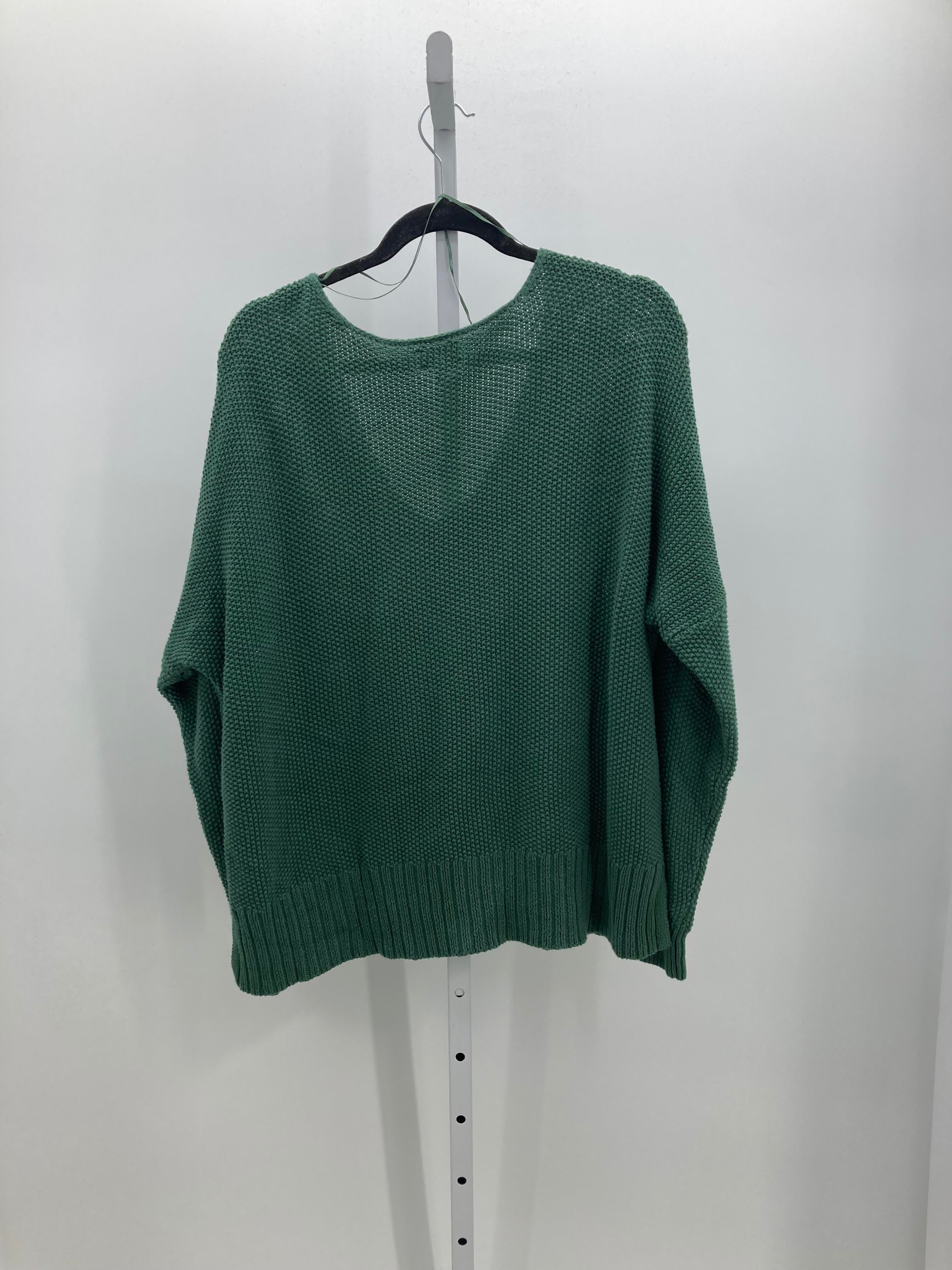 Lucky Brand Size Extra Large Misses Long Slv Sweater