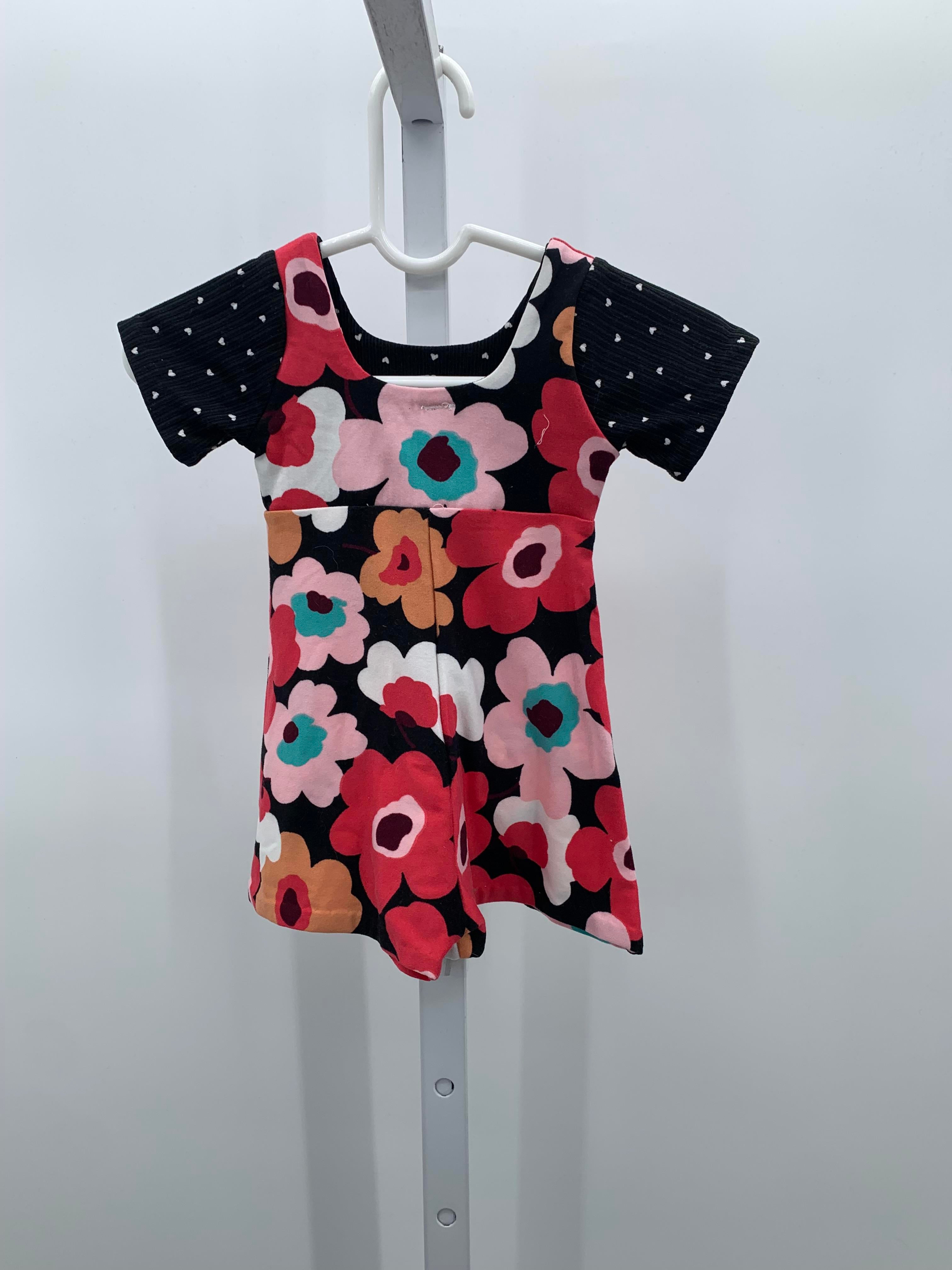 Size 9-12 months Girls Short Slv. Romper
