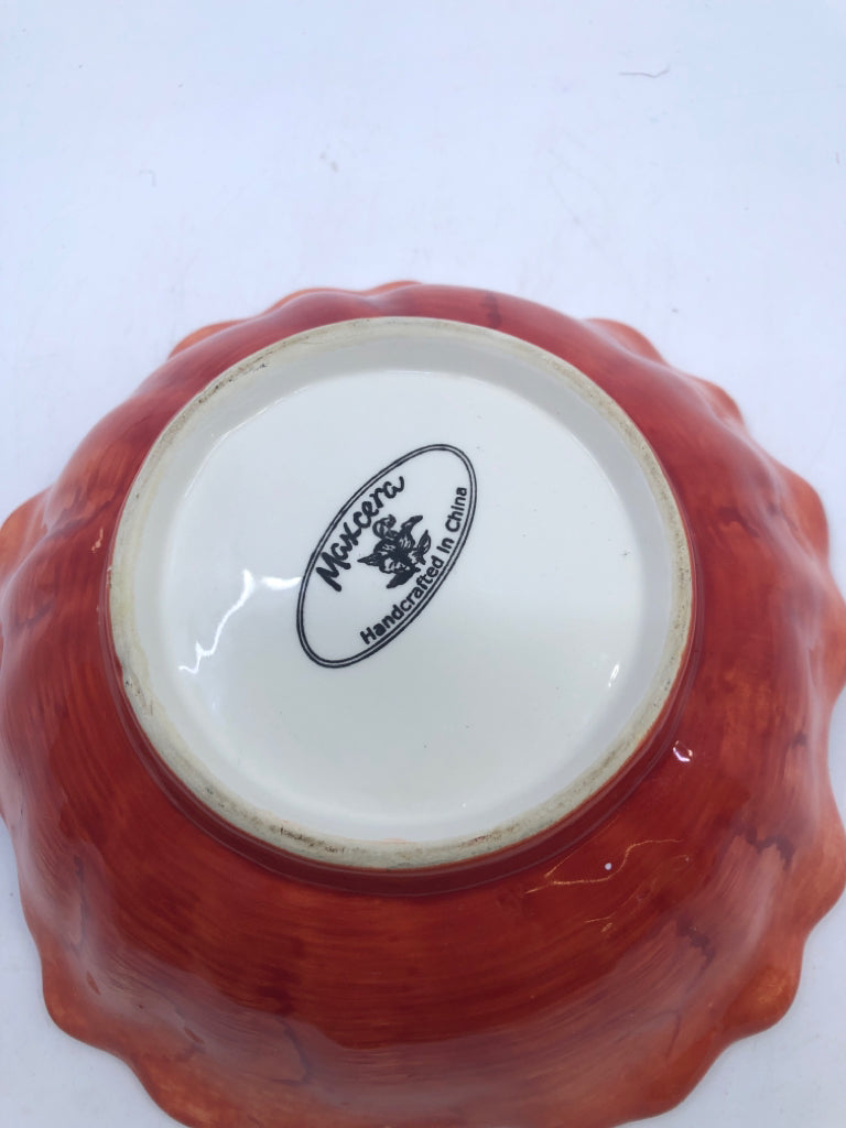 RED FLOWER BOWL.