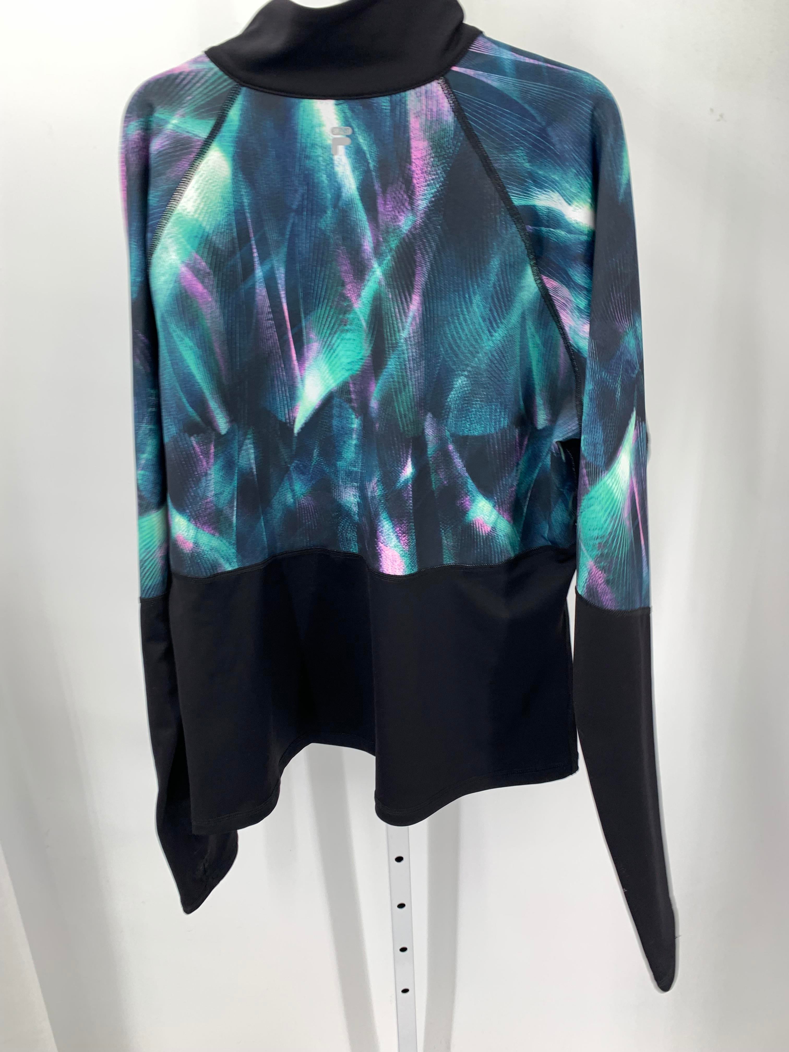 Fila Size Extra Large Misses Long Sleeve Shirt