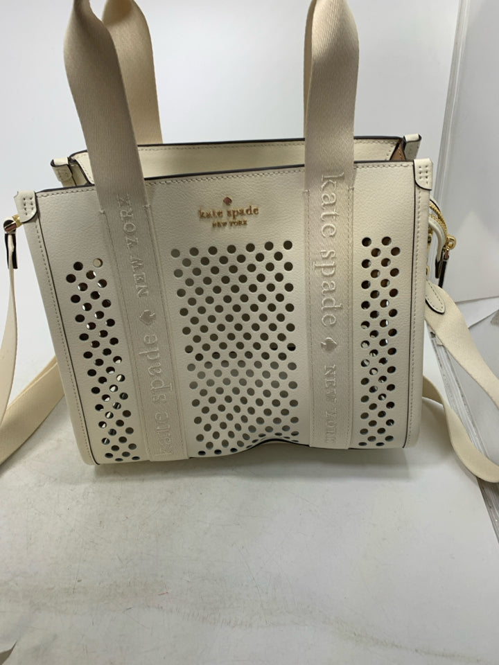 Kate Spade KIP Perforated Leather Small Tote