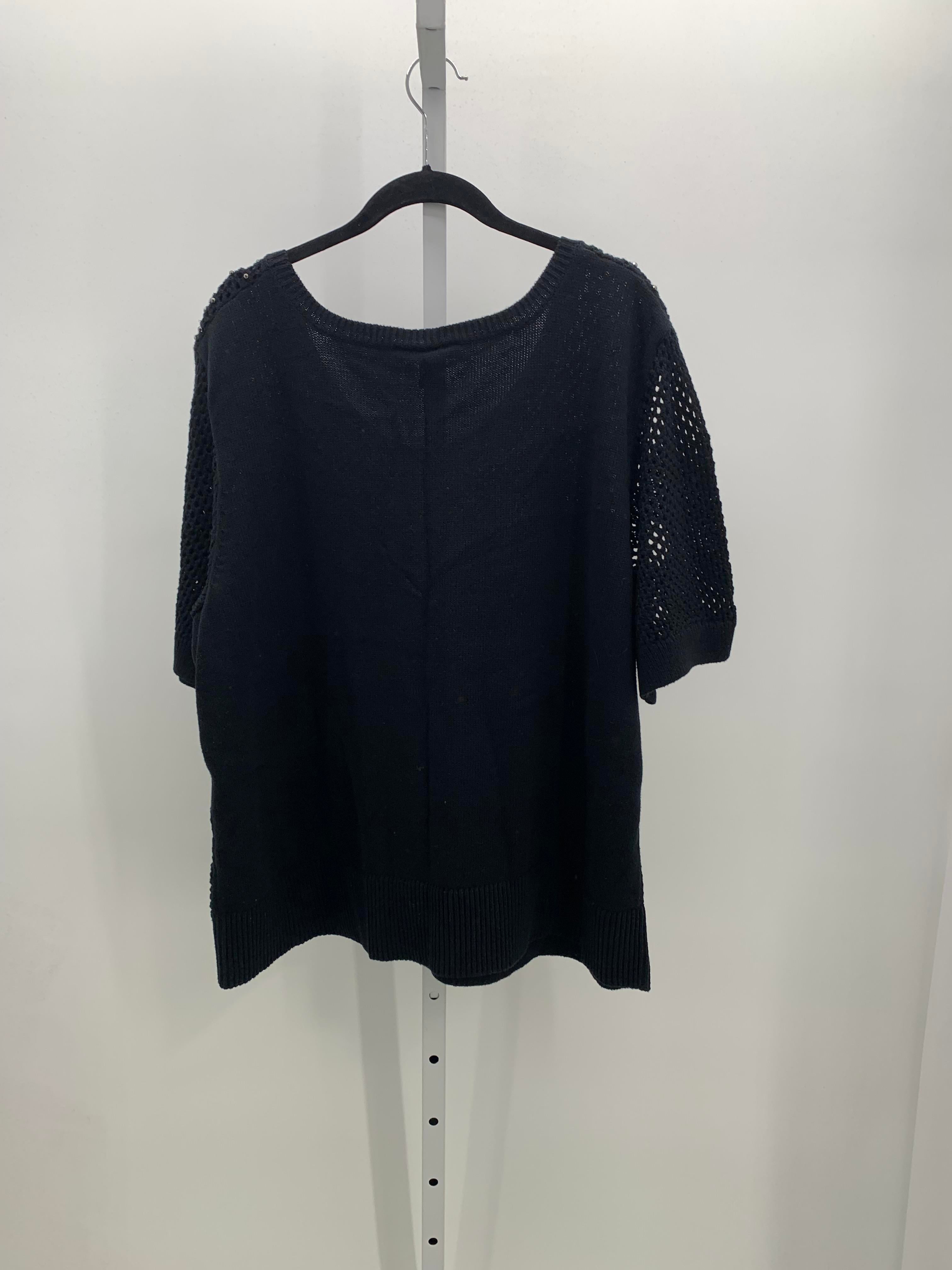 Lane Bryant Size 22/24 W Womens Short Slv Sweater