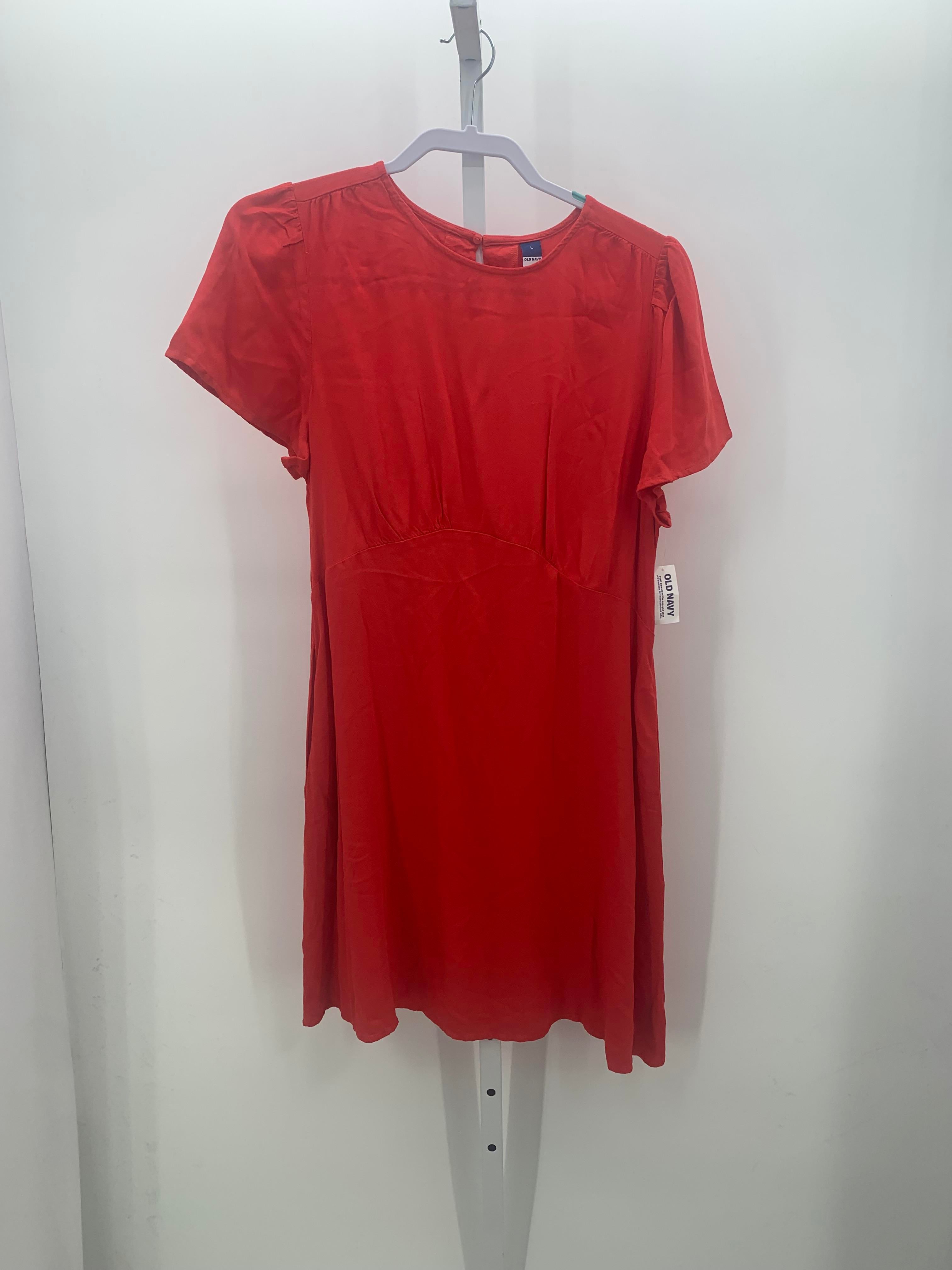 Old Navy Size Large Misses Short Sleeve Dress