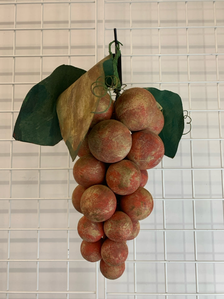 LARGE FAUX PAPER GRAPES.