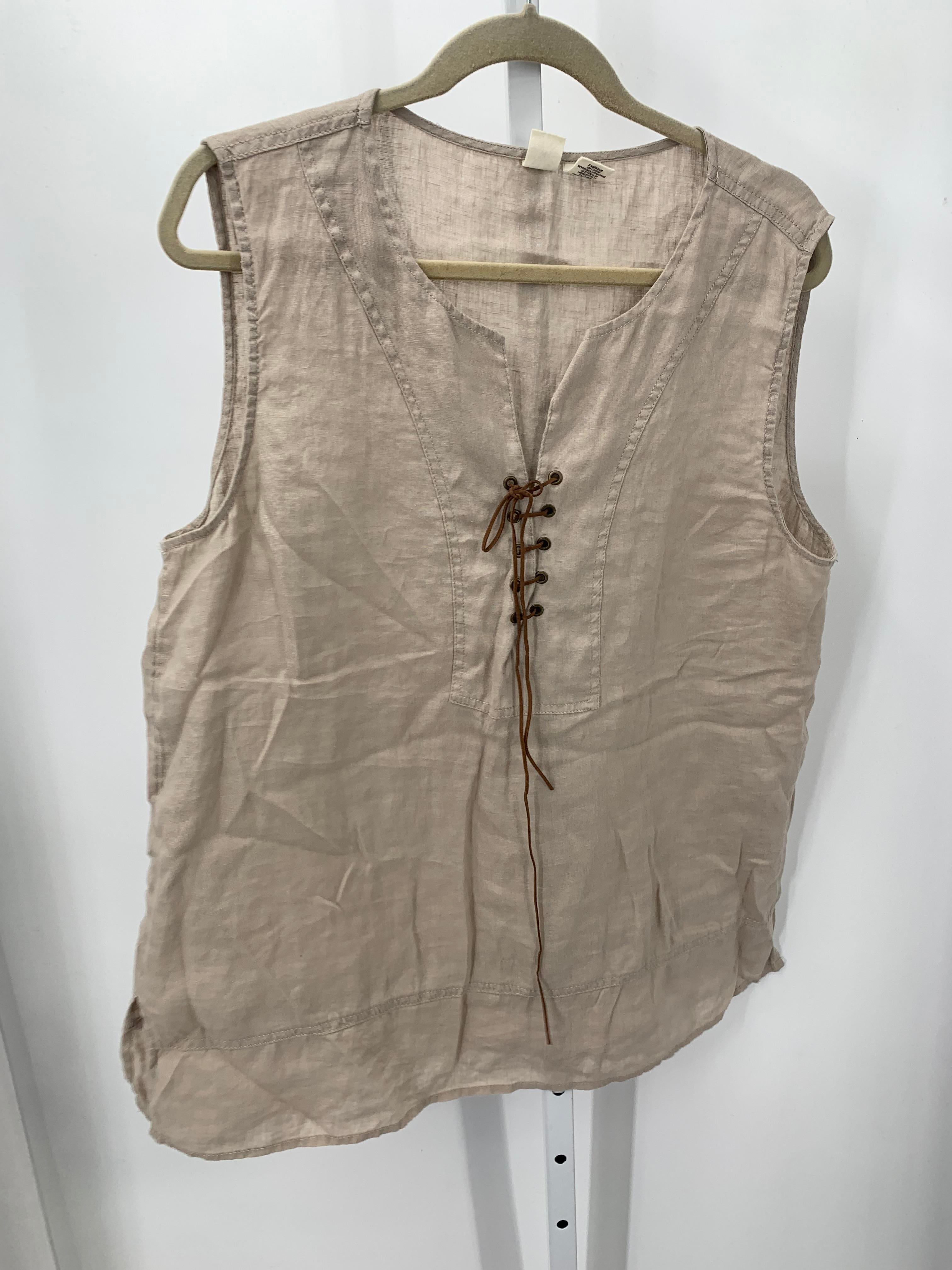 Artisan NY Size Extra Large Misses Sleeveless Shirt
