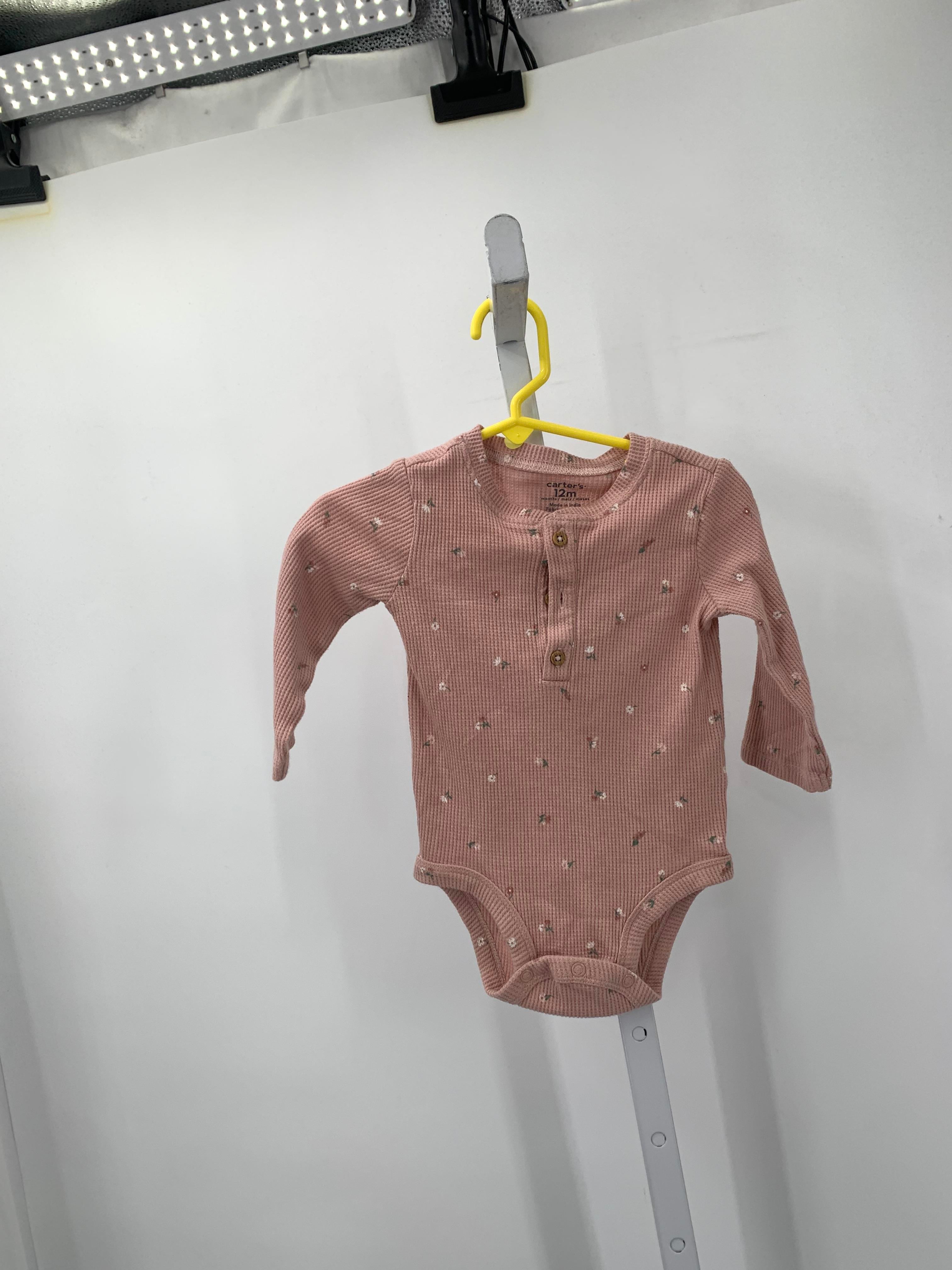 Carters Size 12 Months Girls Long Sleeve Shirt