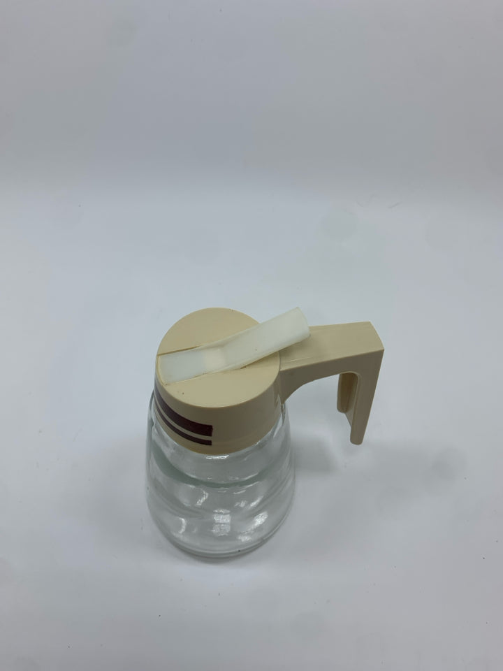 VTG GEMCO GLASS SYRUP DISPENSER.