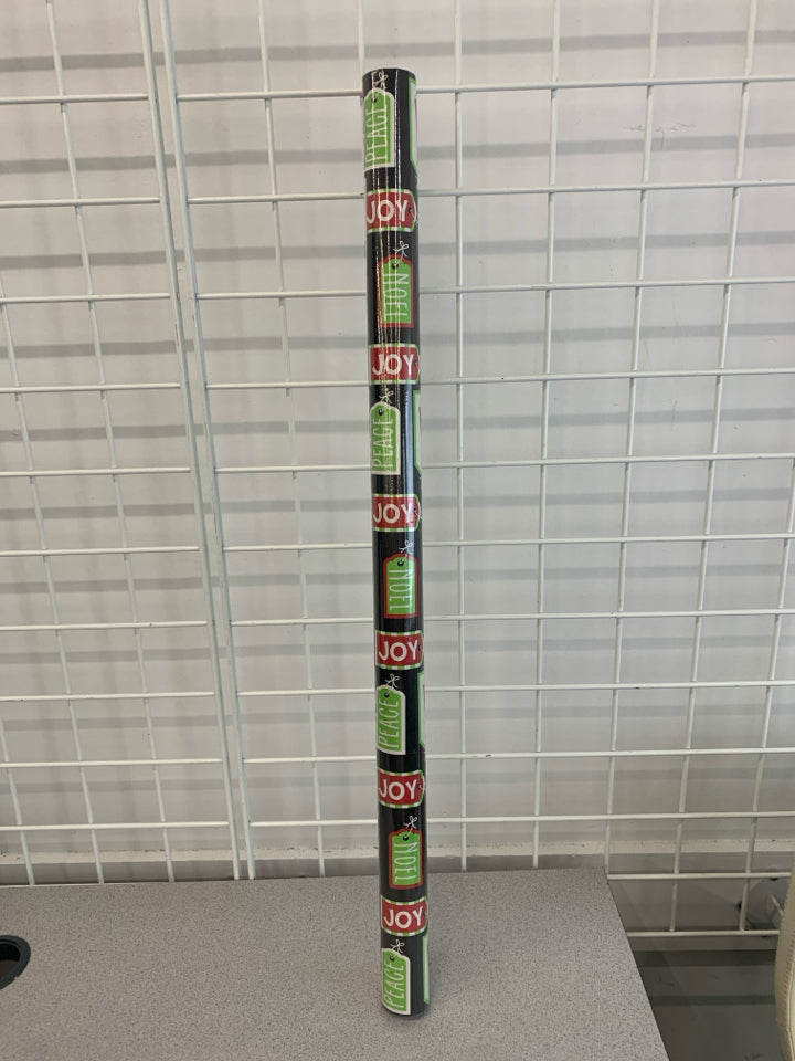 MERRY JOY WRAPPING PAPER.