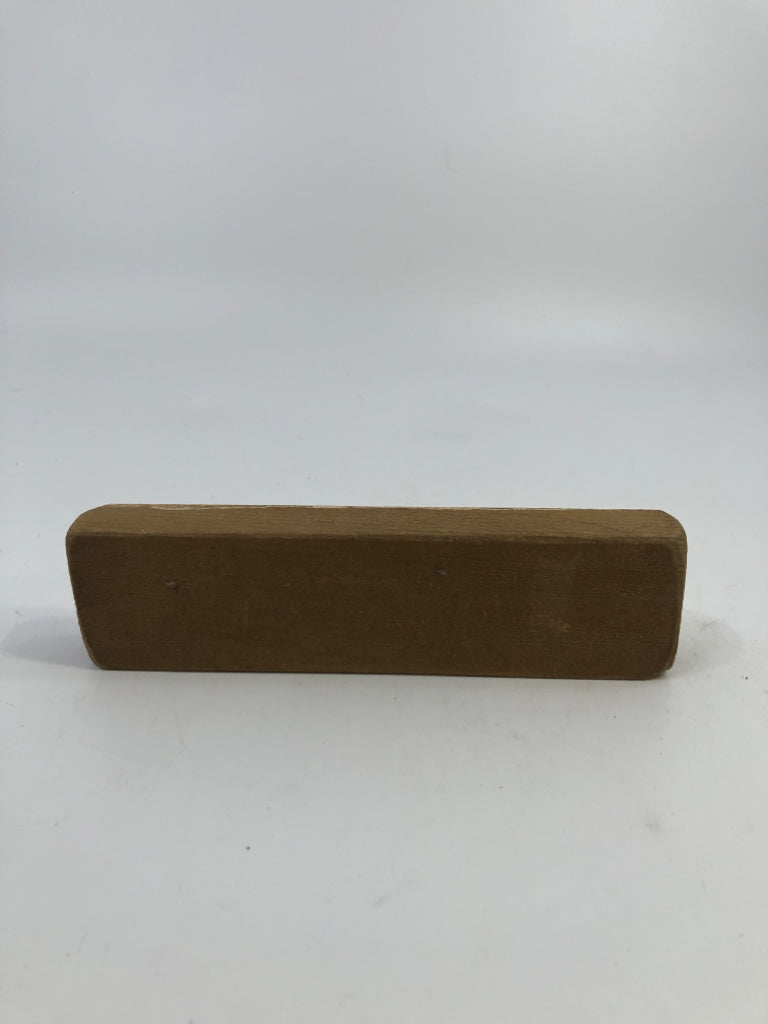 LAUGH OUT LOUD PRIMITIVE STYLE WOOD BLOCK.