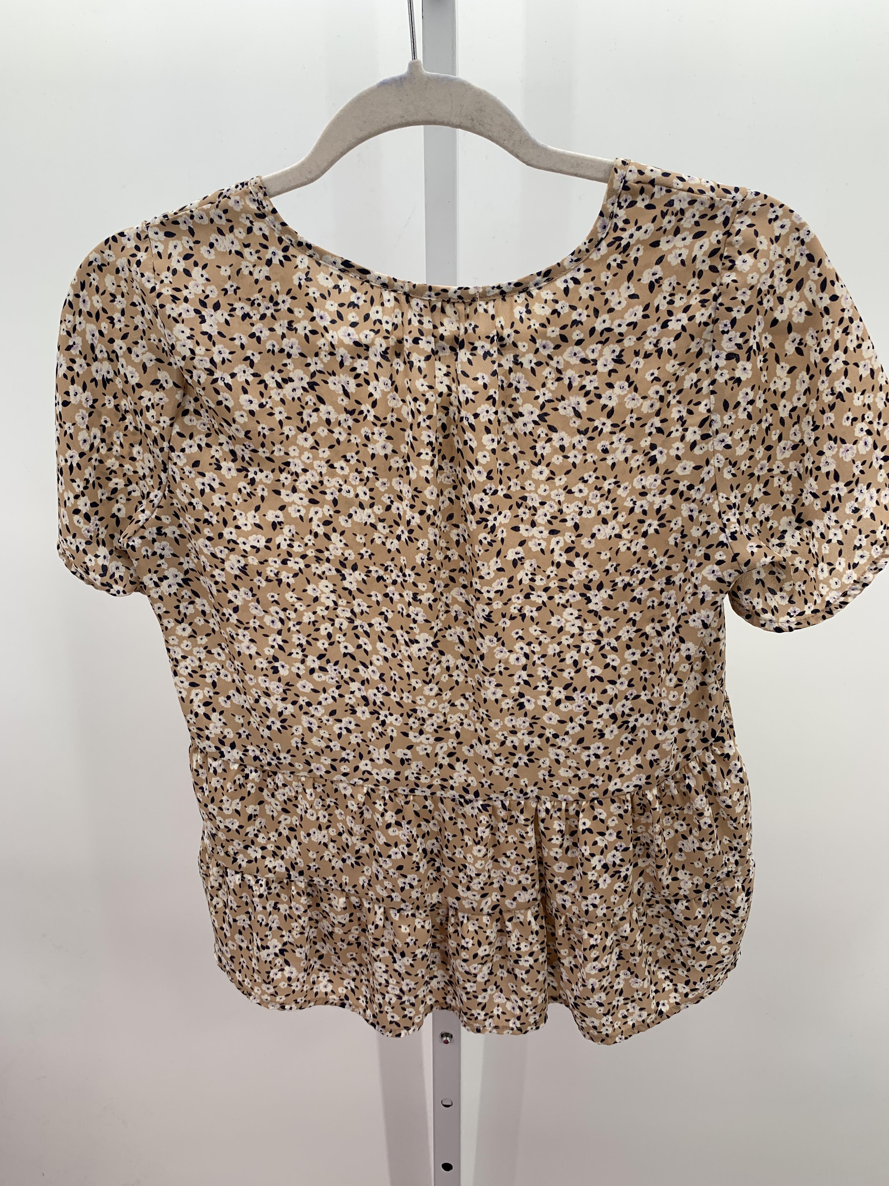 Size X Small Juniors Short Sleeve Shirt