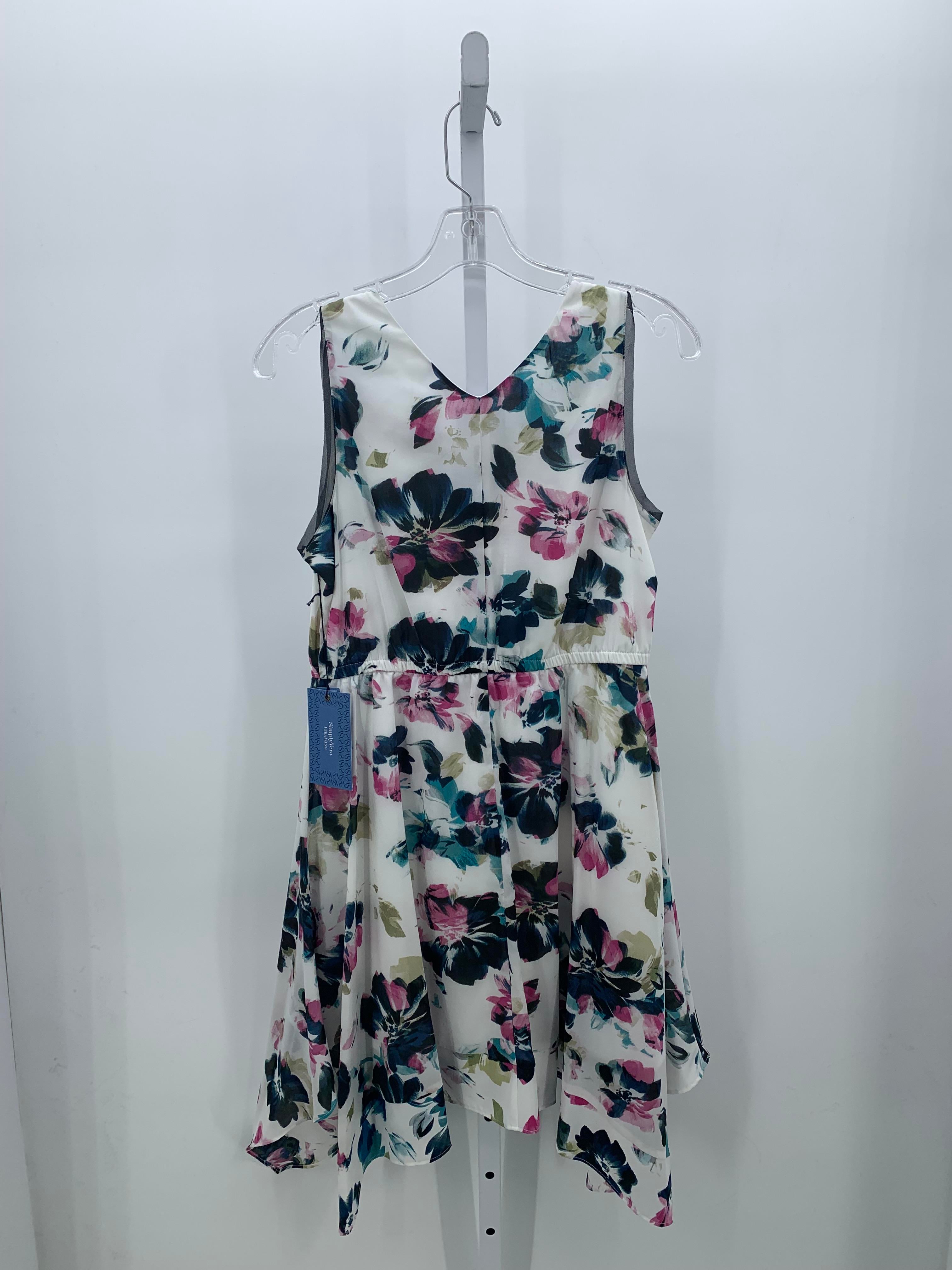Vera Wang Size Medium Petite Petite Sleeveless Dress
