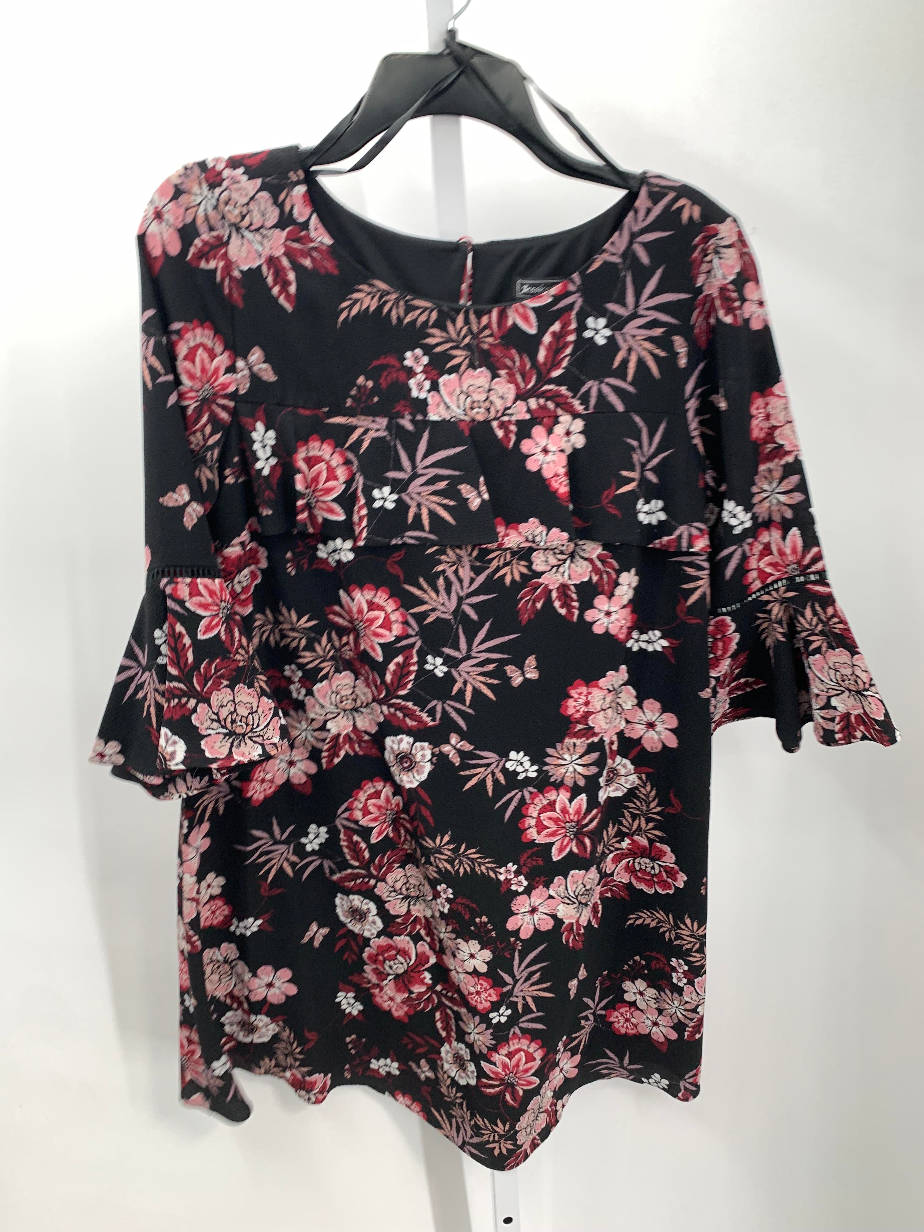 Jessica Howard Size 12 Petite Petite Long Sleeve Dress