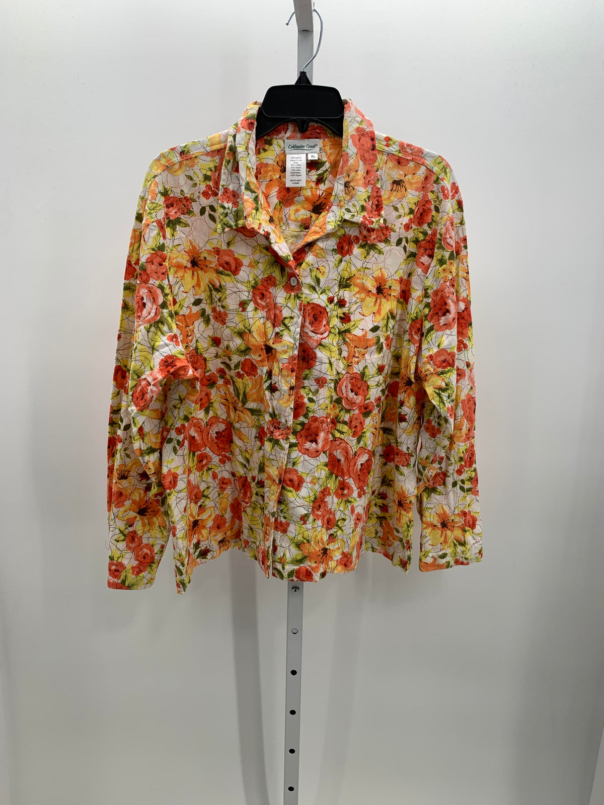 Coldwater Creek Size Extra Large Misses Long Sleeve Shirt