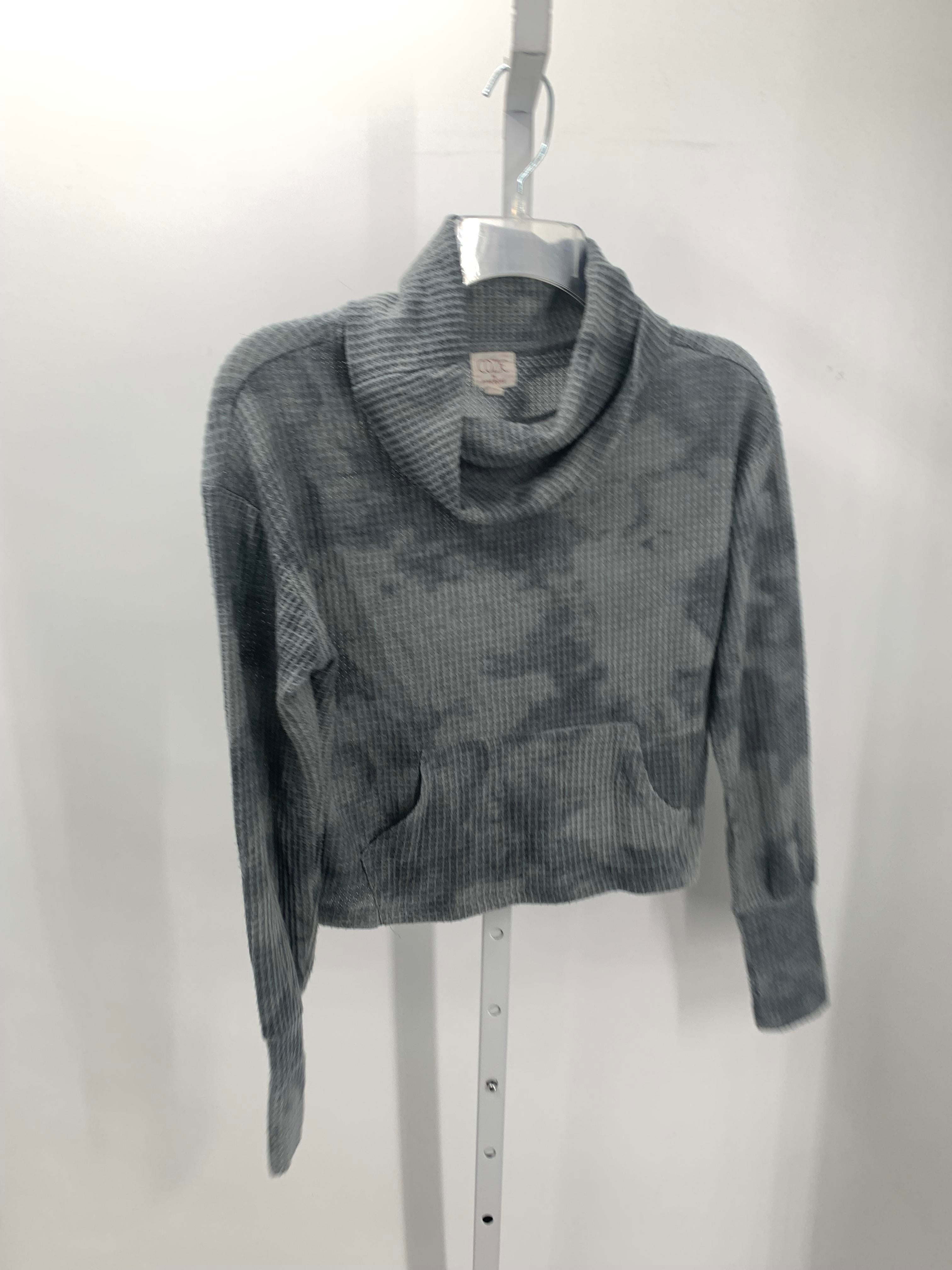 Pink Rose Size X Small Juniors Long Sleeve Shirt