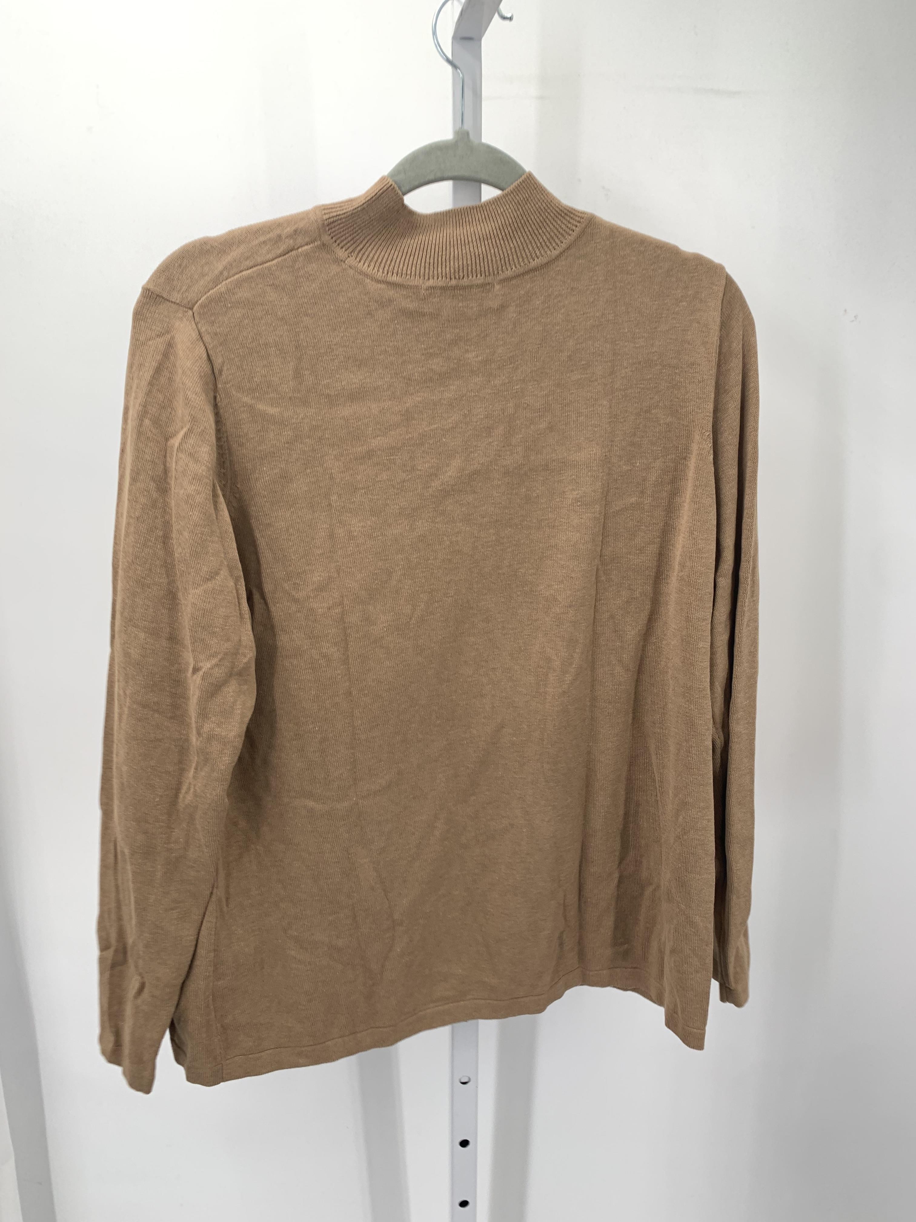 Coldwater Creek Size 1X Womens Long Slv Sweater