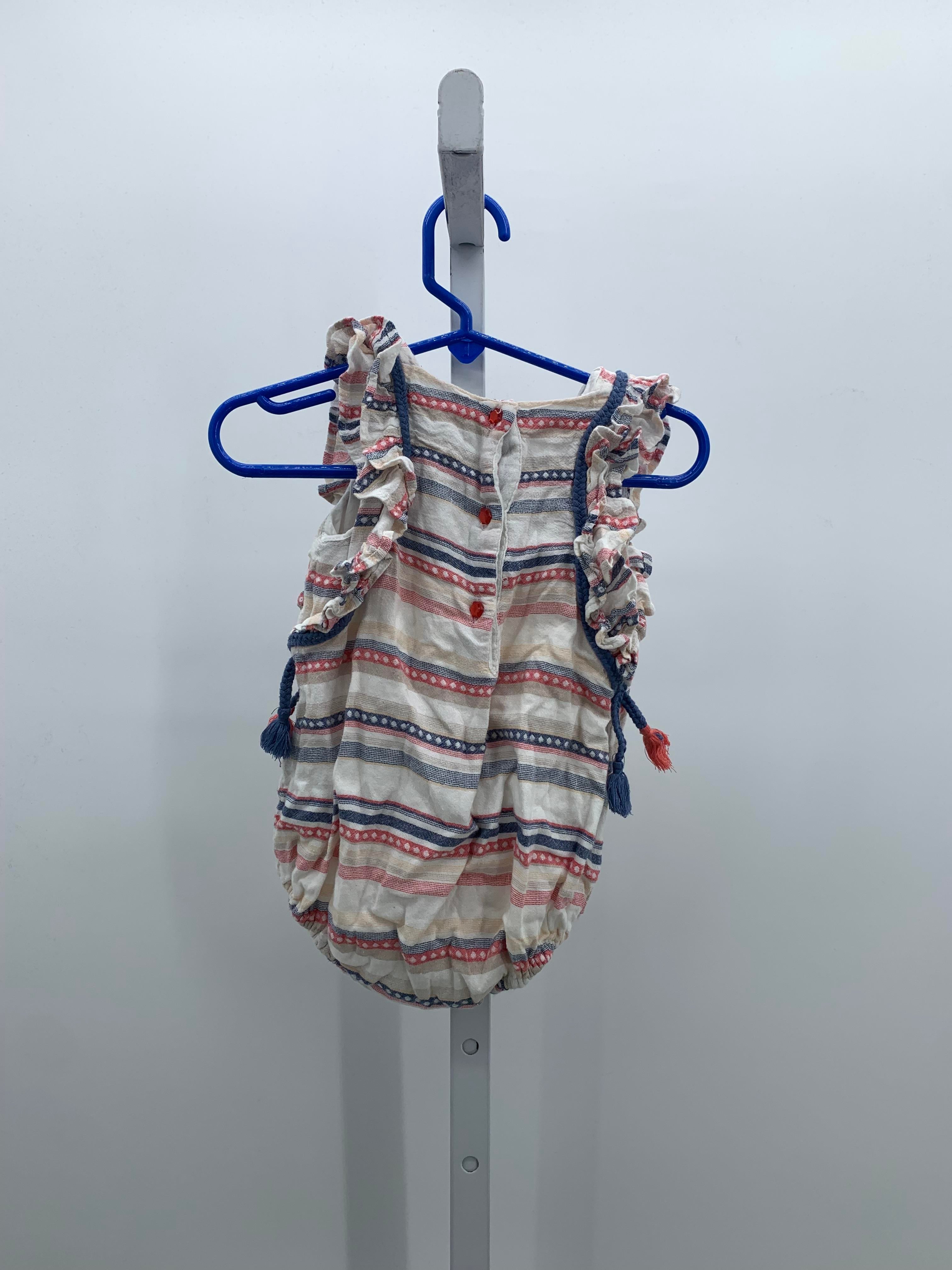 Size 6-9 mon Girls Sleeveless Romper
