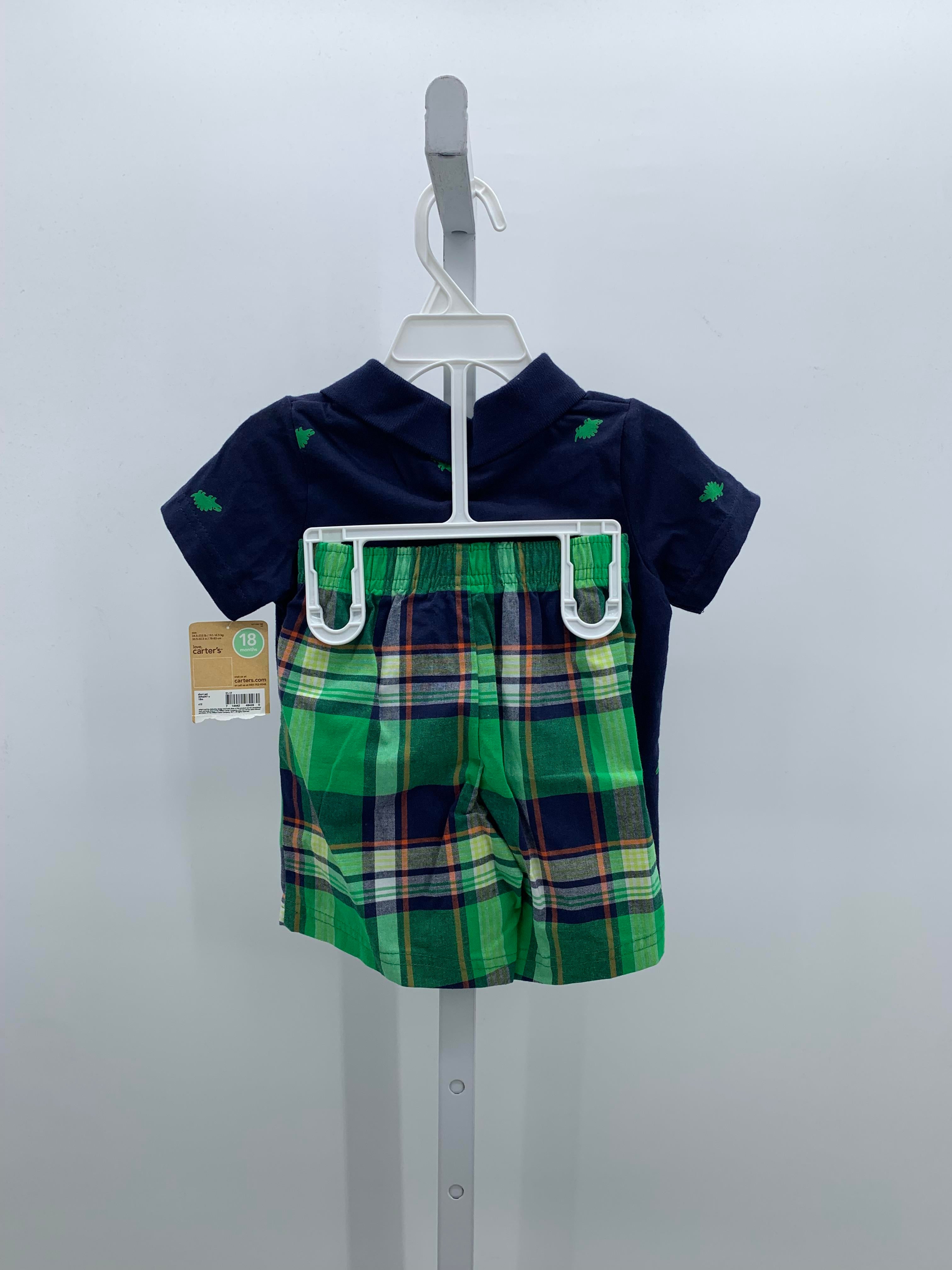 NEW DINOS POLO PLAID SHORTS
