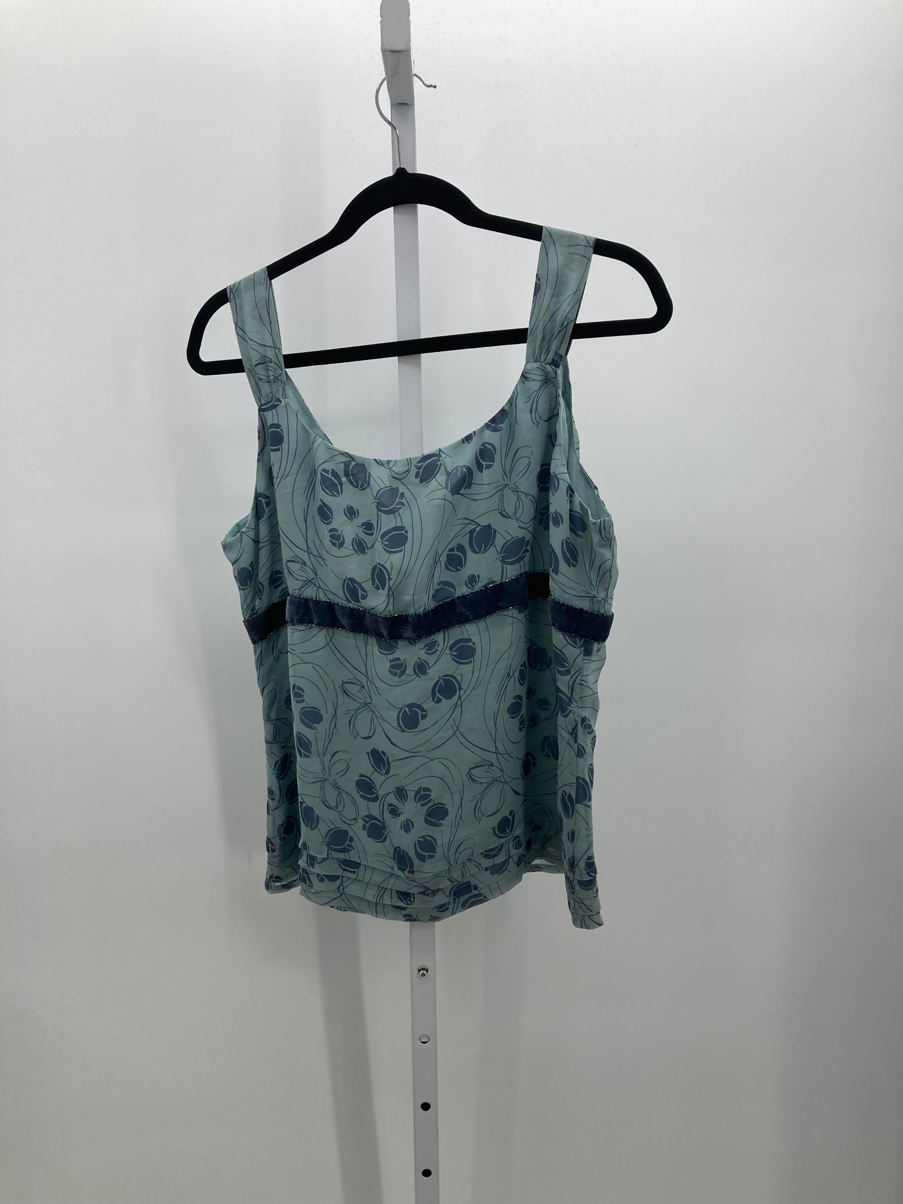 Janeville Size 14 Misses Sleeveless Shirt