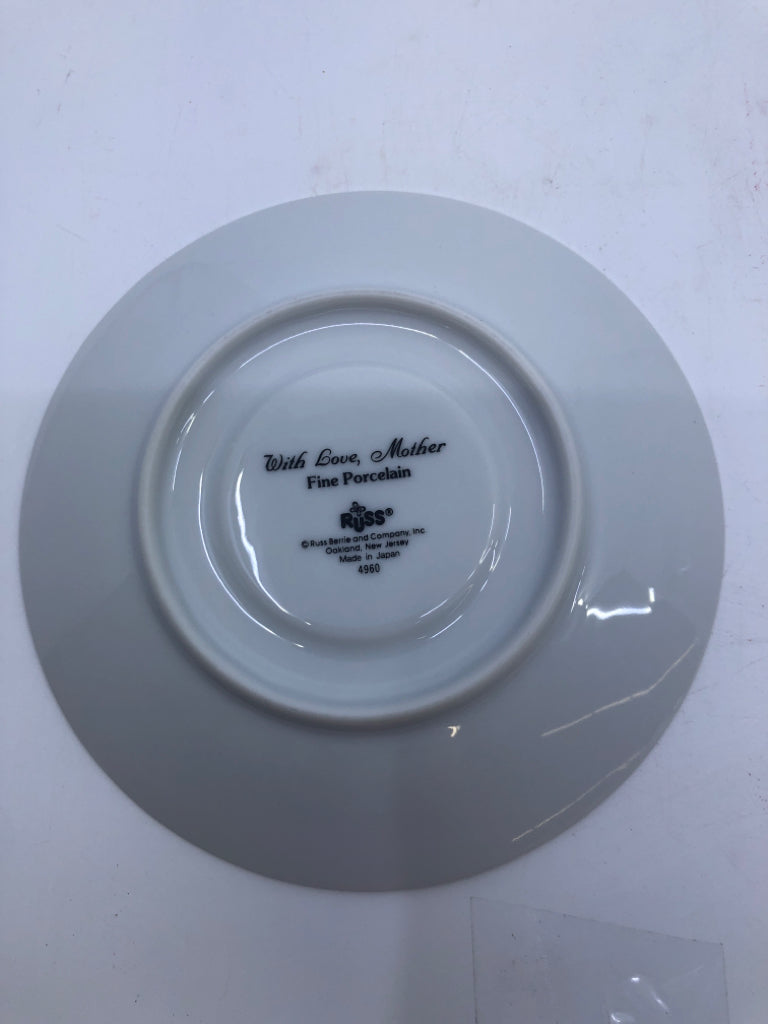 WITH LOVE, MOTHER TEACUP AND SAUCER.