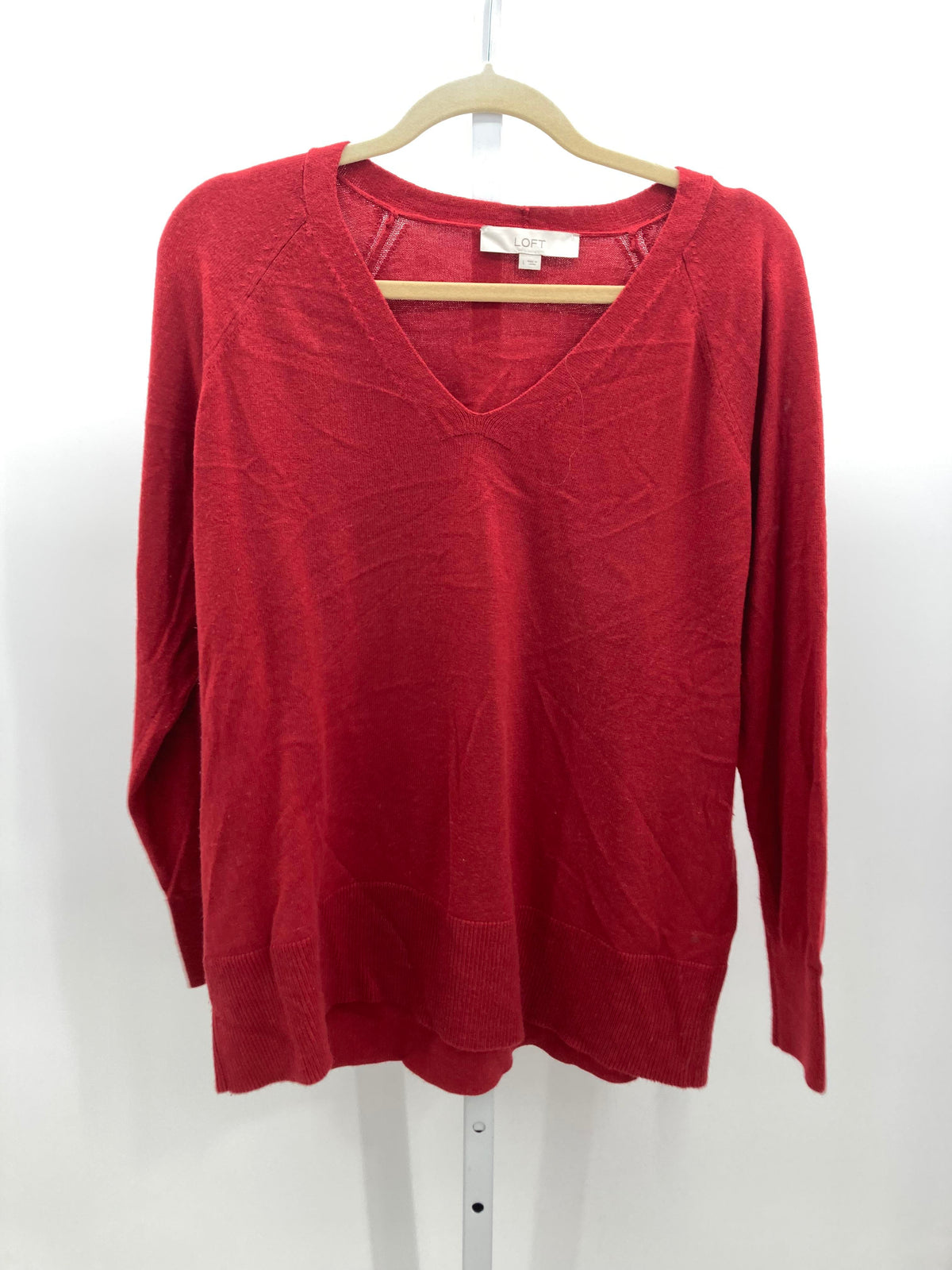 Loft Size Large Misses Long Slv Sweater