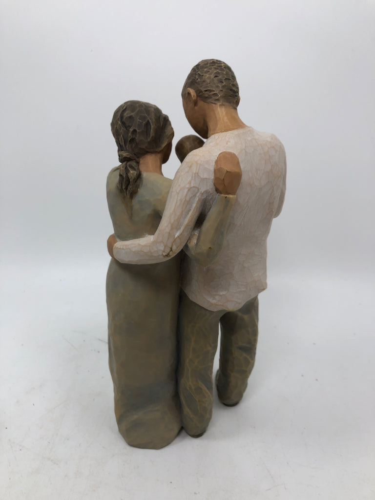 WILLOWTREE "WE ARE THREE" FIGURINE.