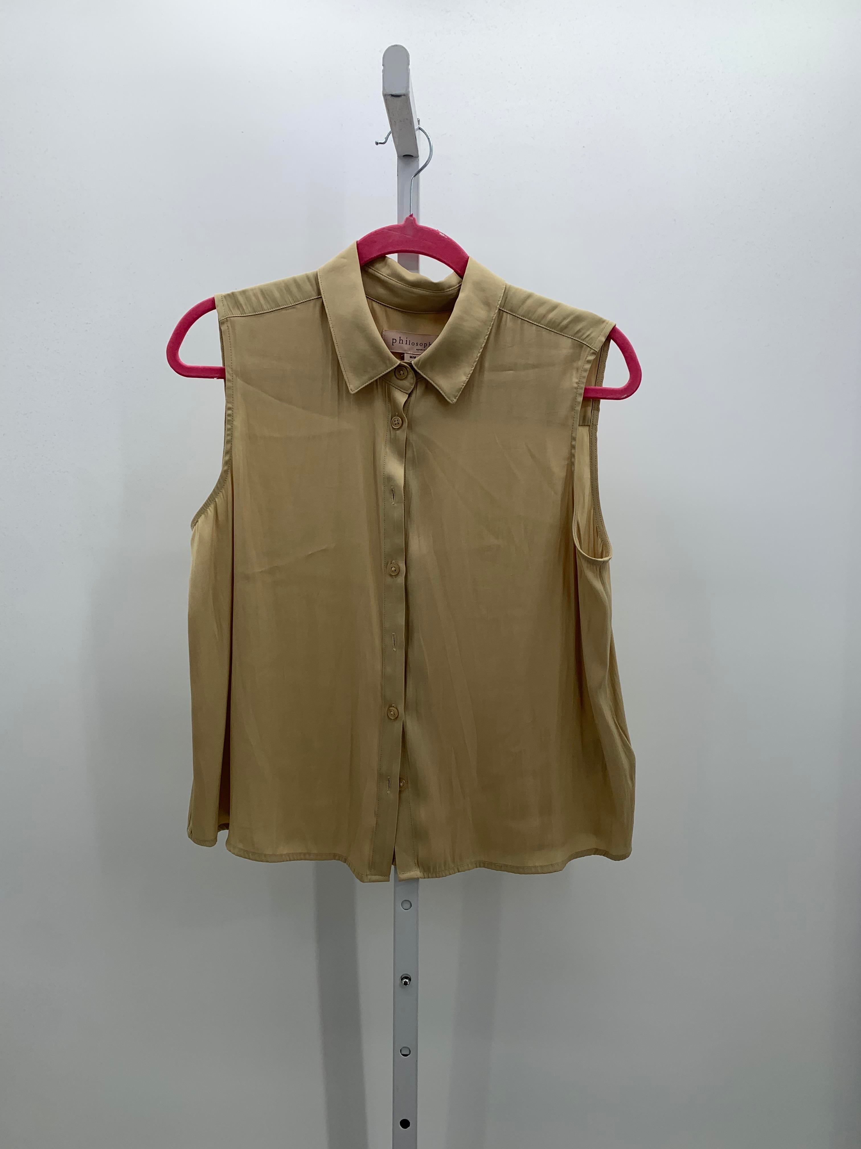 philosophy Size Medium Misses Sleeveless Shirt