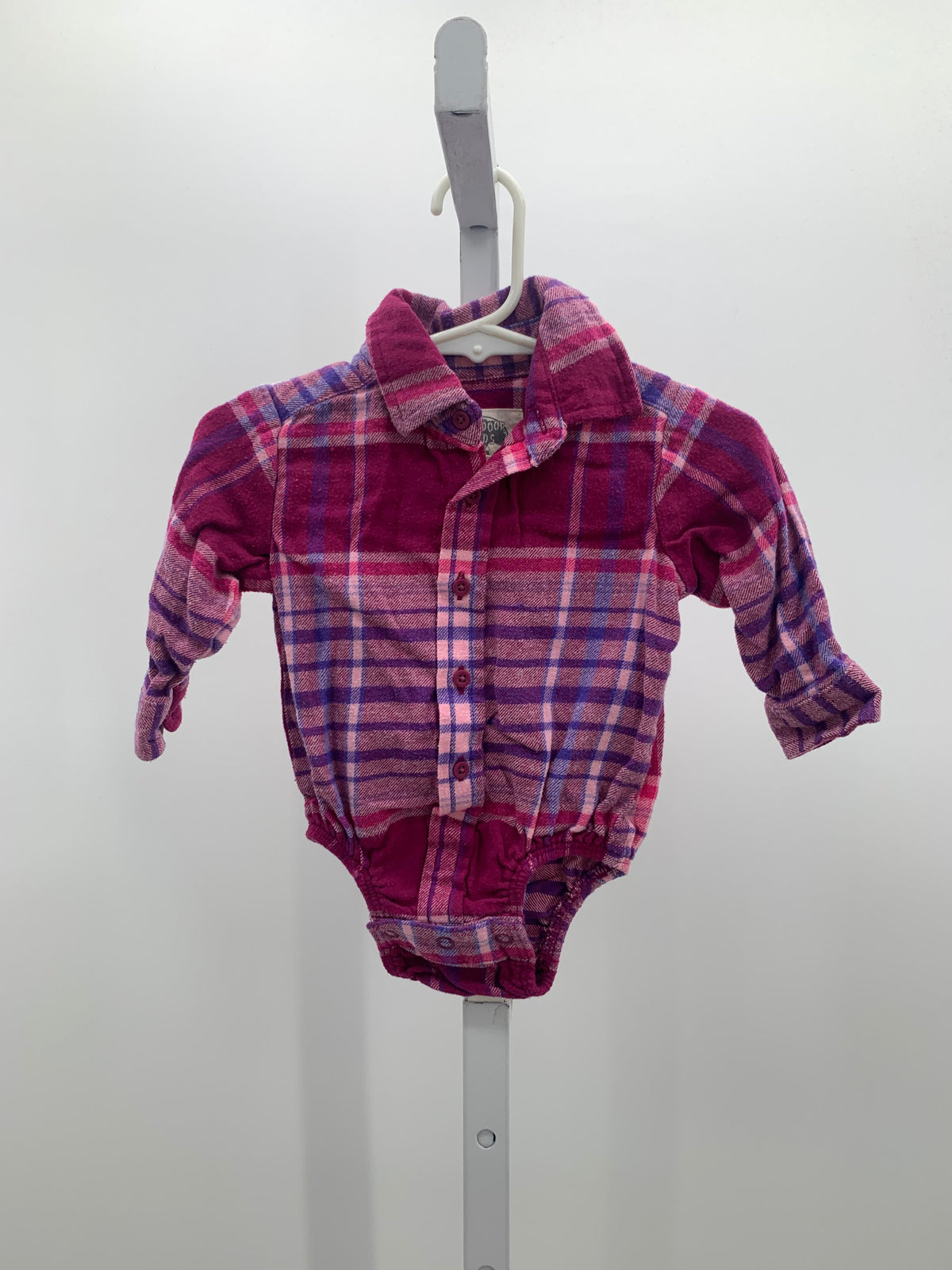 Outdoor Kids Size 3-6 Months Girls Long Sleeve Shirt