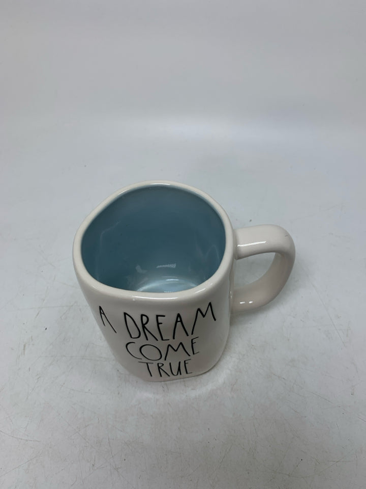 A DREAM COME TRUE BLUE INSIDE.