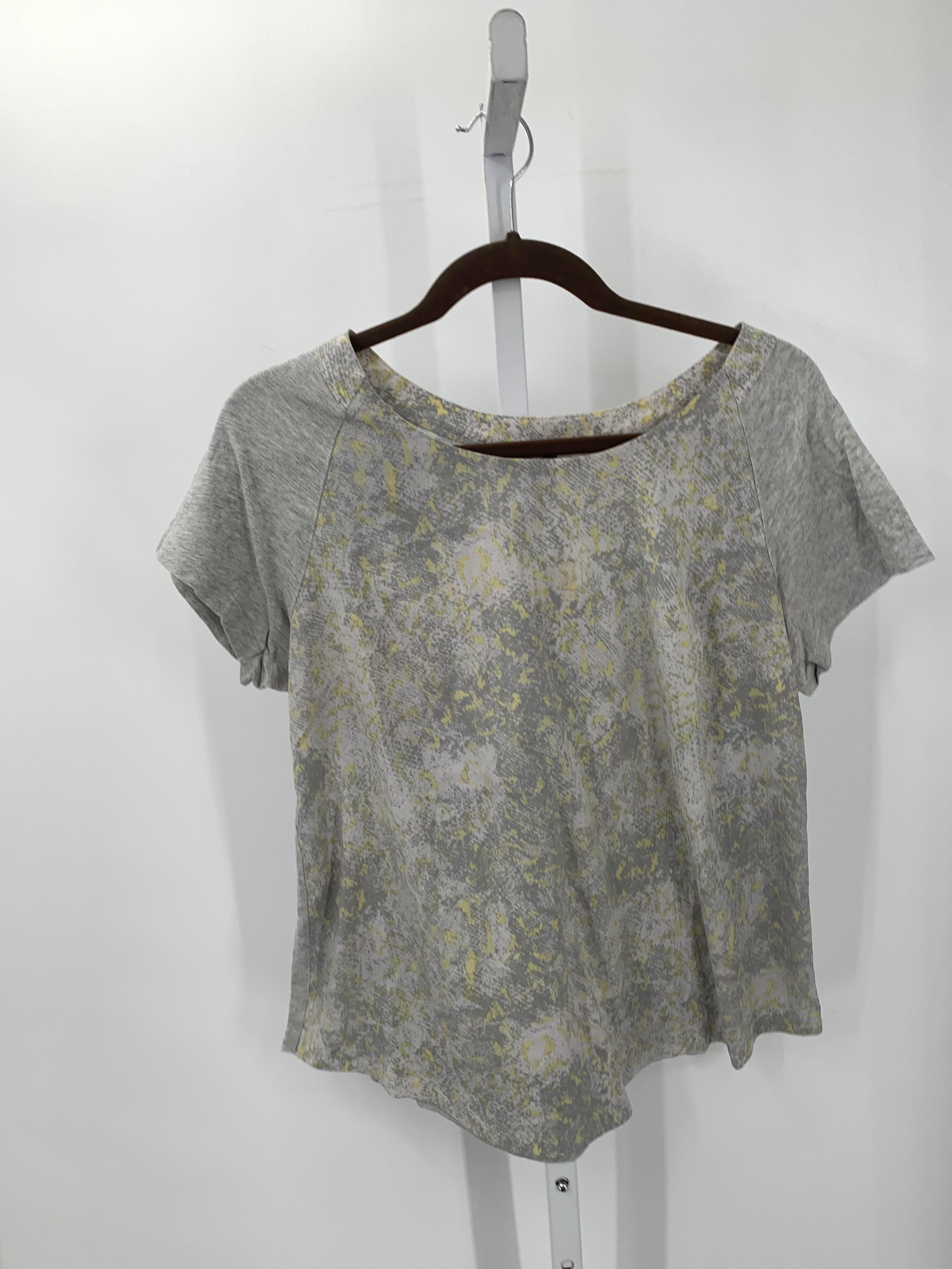 NYDJ Size Large Misses Short Sleeve Shirt