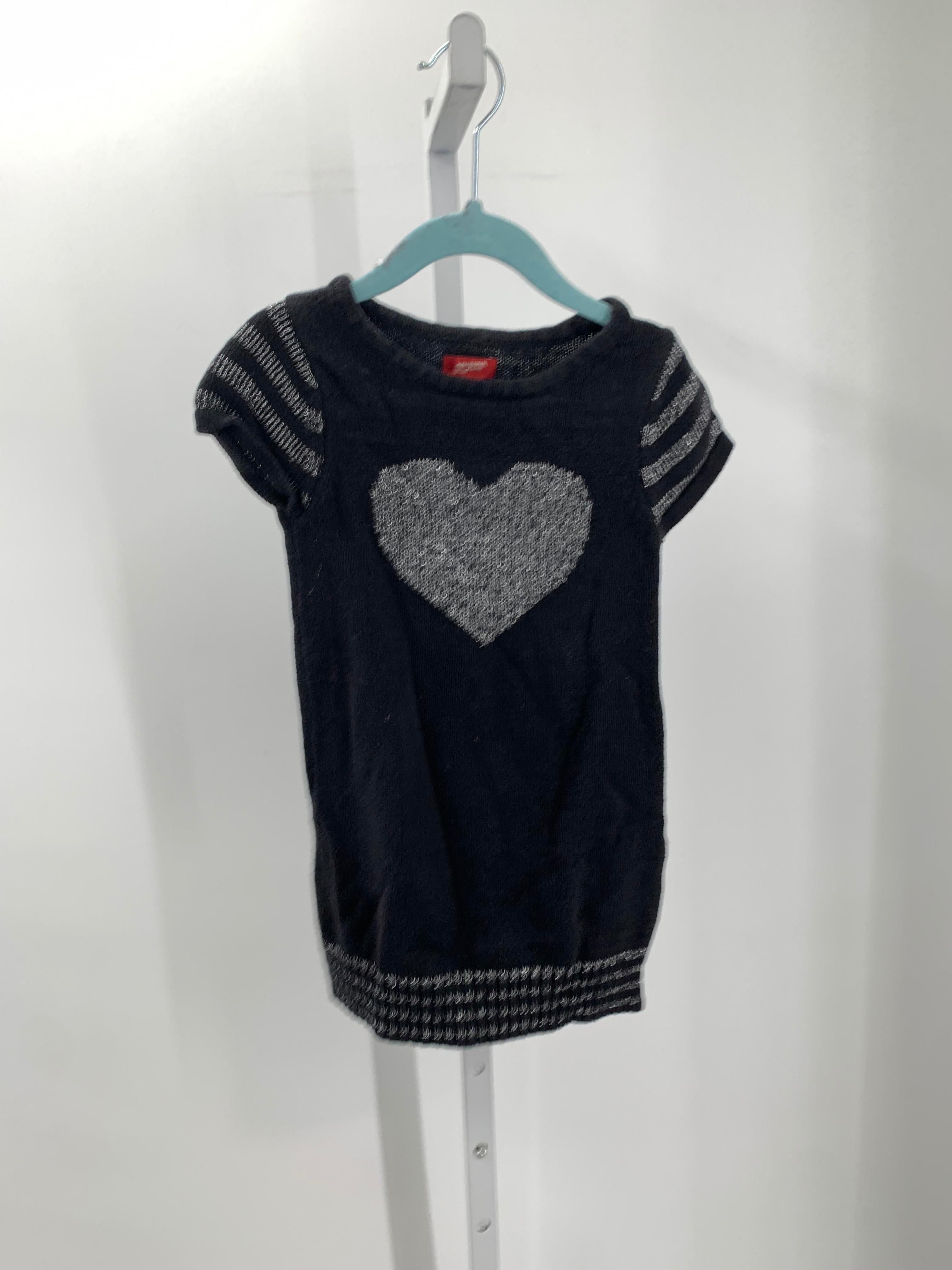 Arizona Size 6/6X Girls Short Sleeve Dress