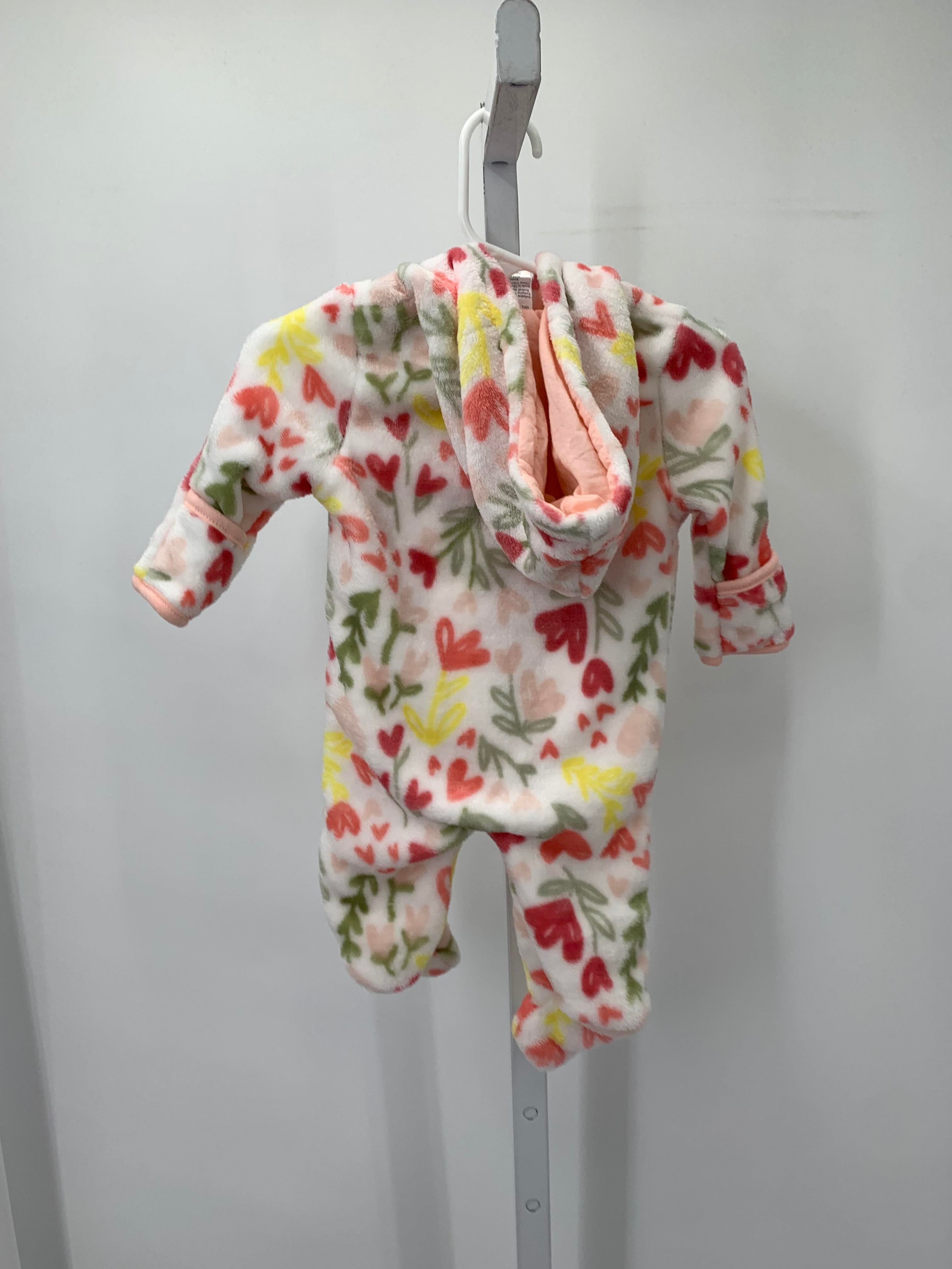 Size 0-3 months Girls Snow Suit