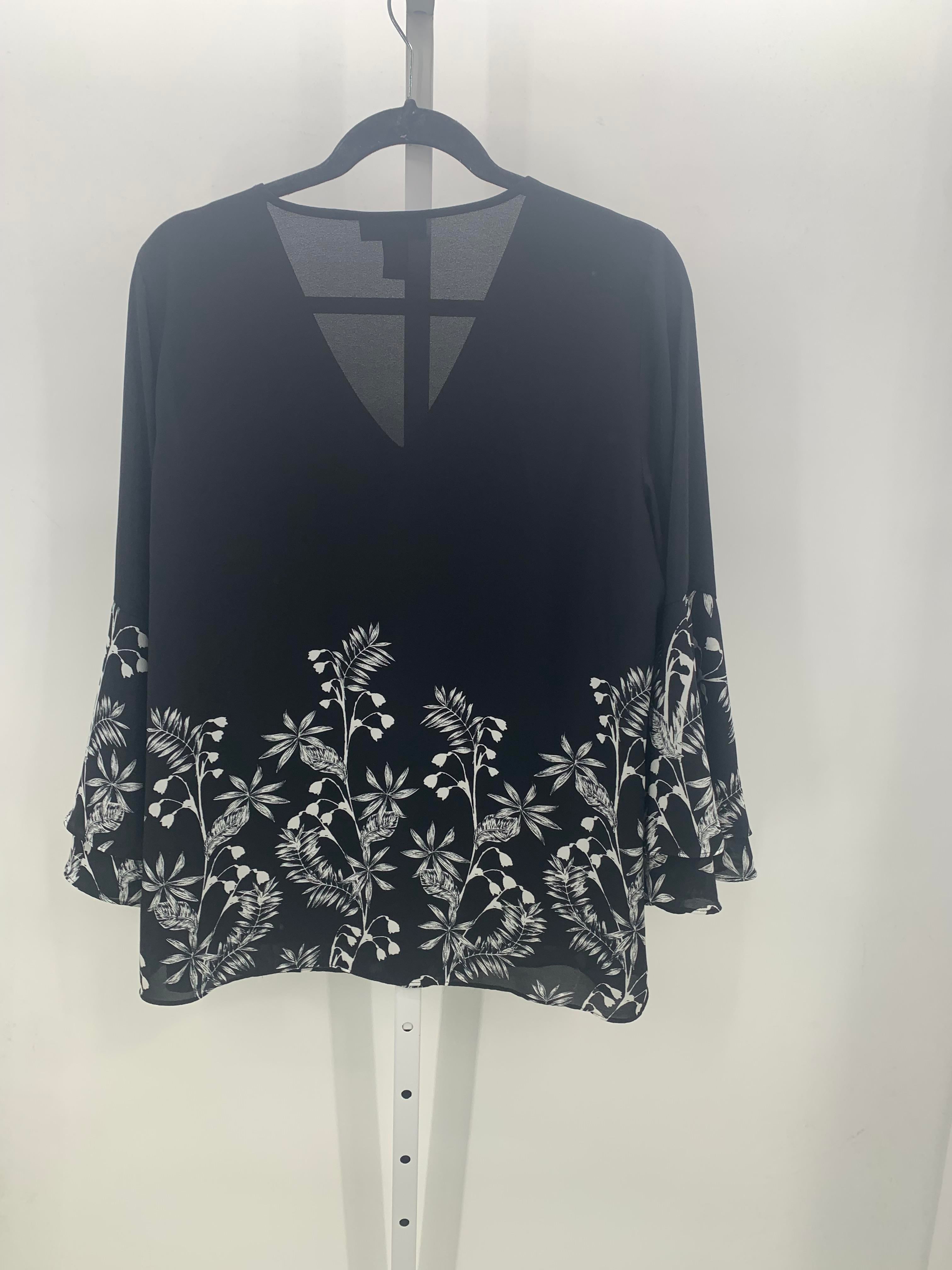 Alfani Size 14 Misses Long Sleeve Shirt