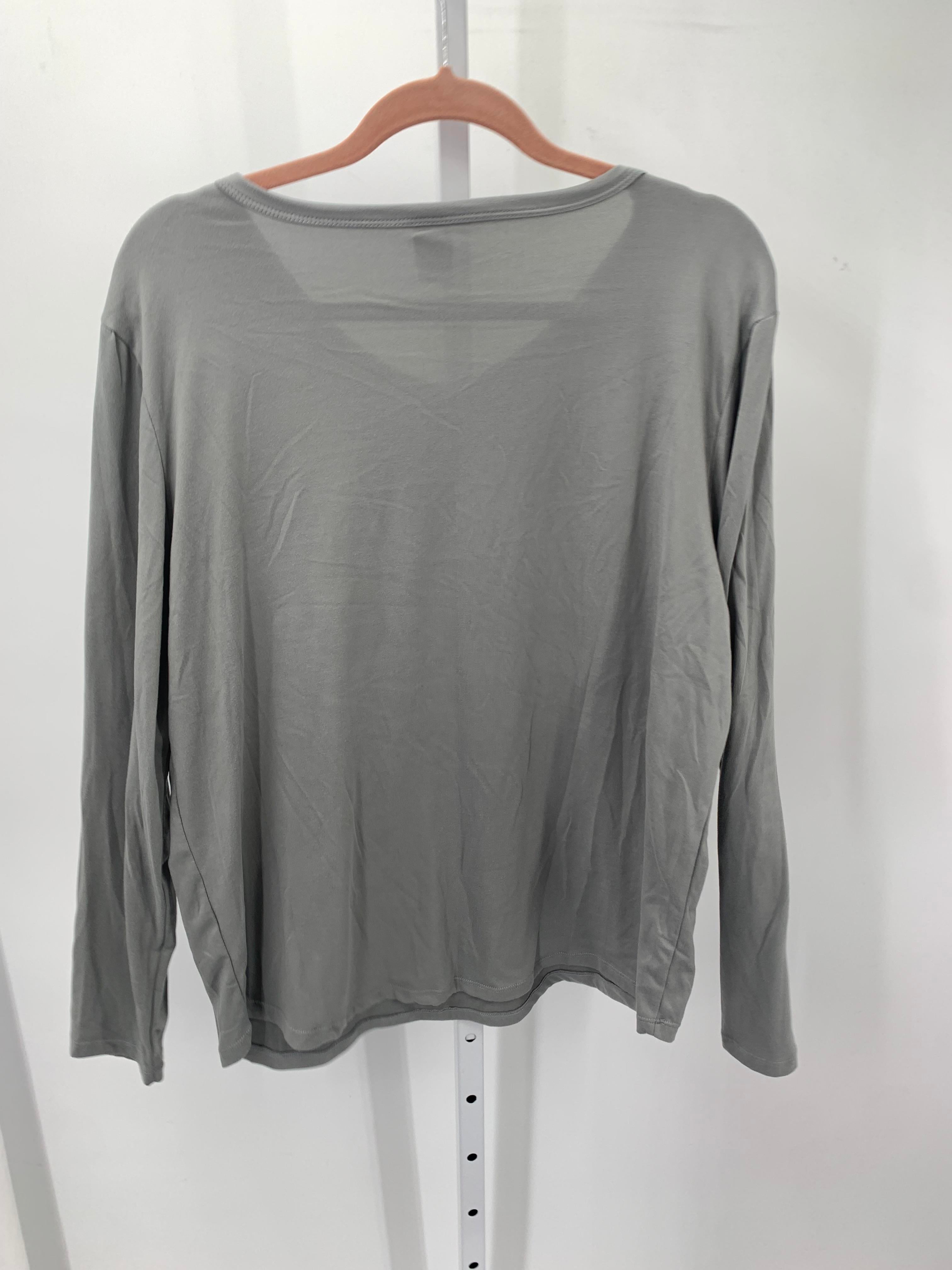 Mia & Tess Size Extra Large Misses Long Sleeve Shirt