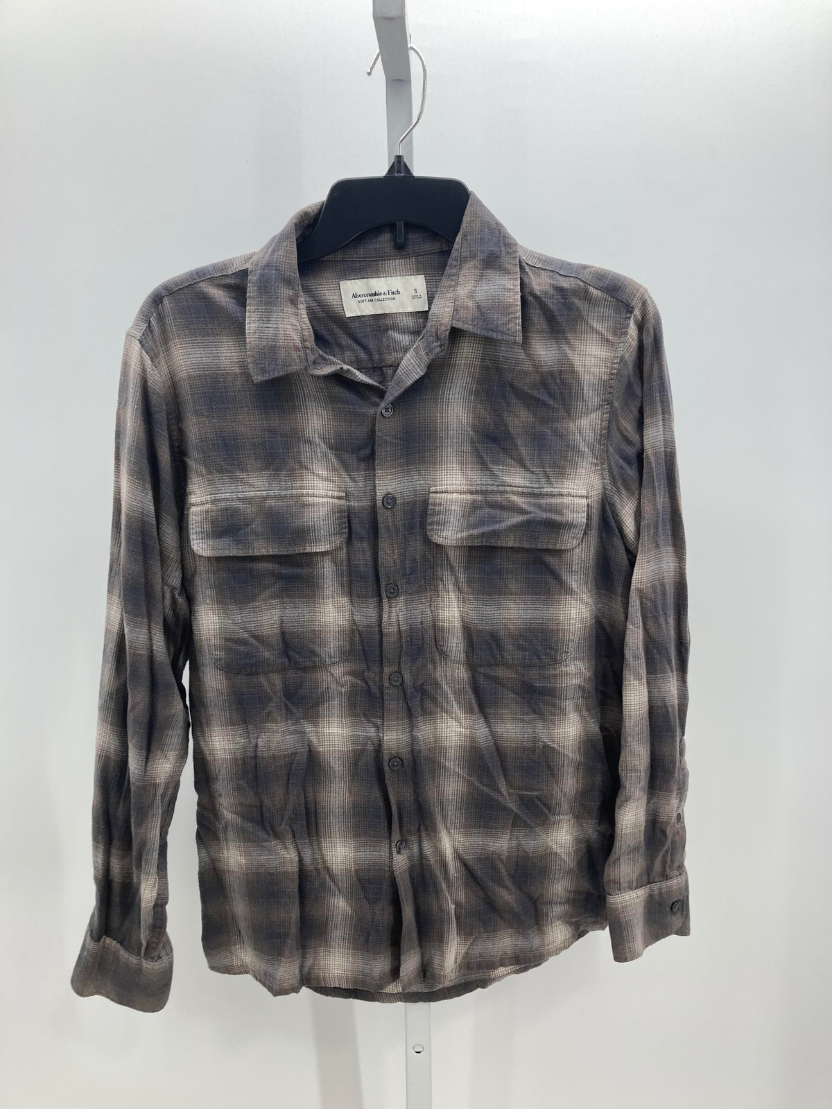 PLAID BTN DOWN